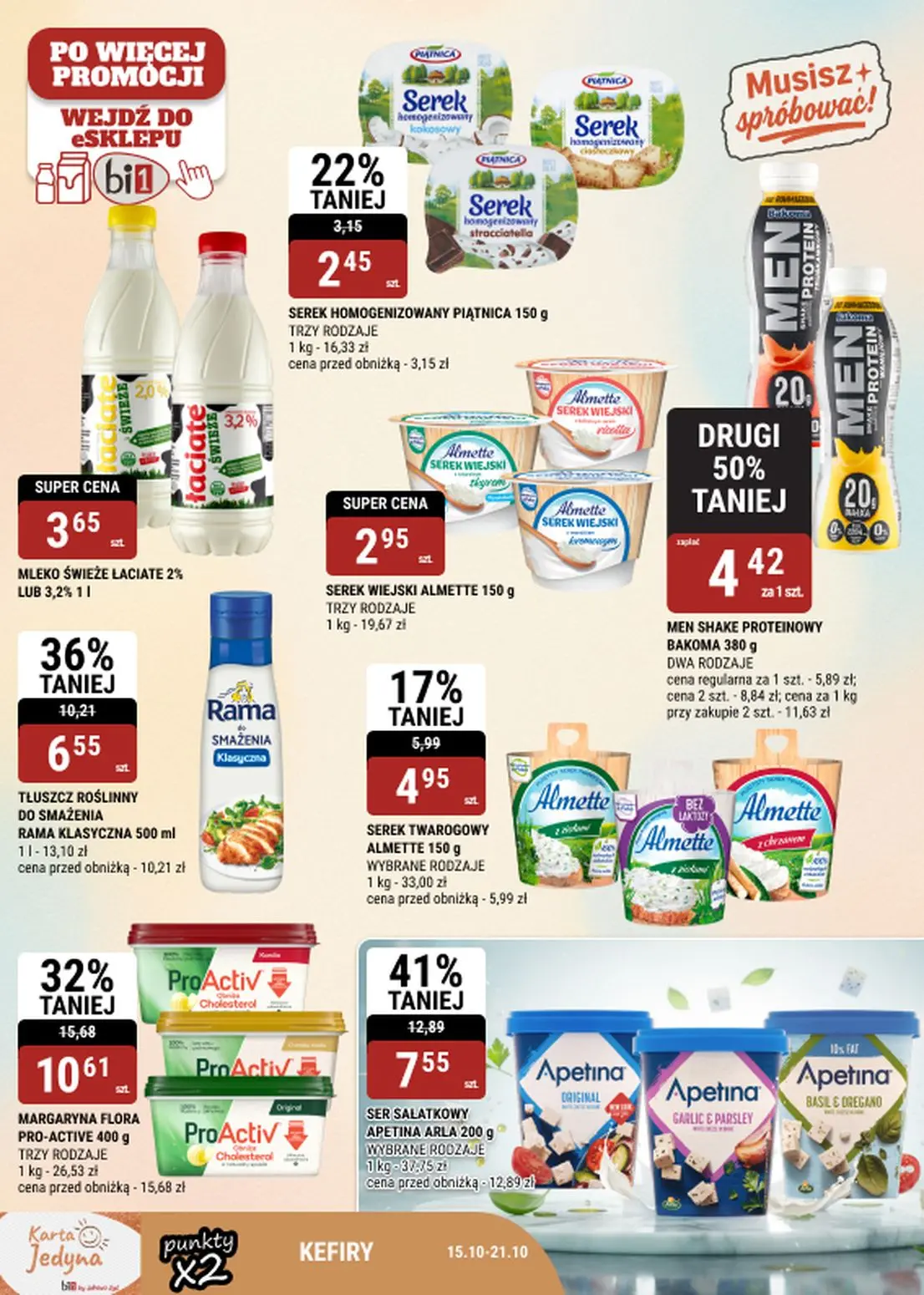 gazetka promocyjna bi1 Białystok, Ełk, Rzeszów, Szczecin - Strona 10