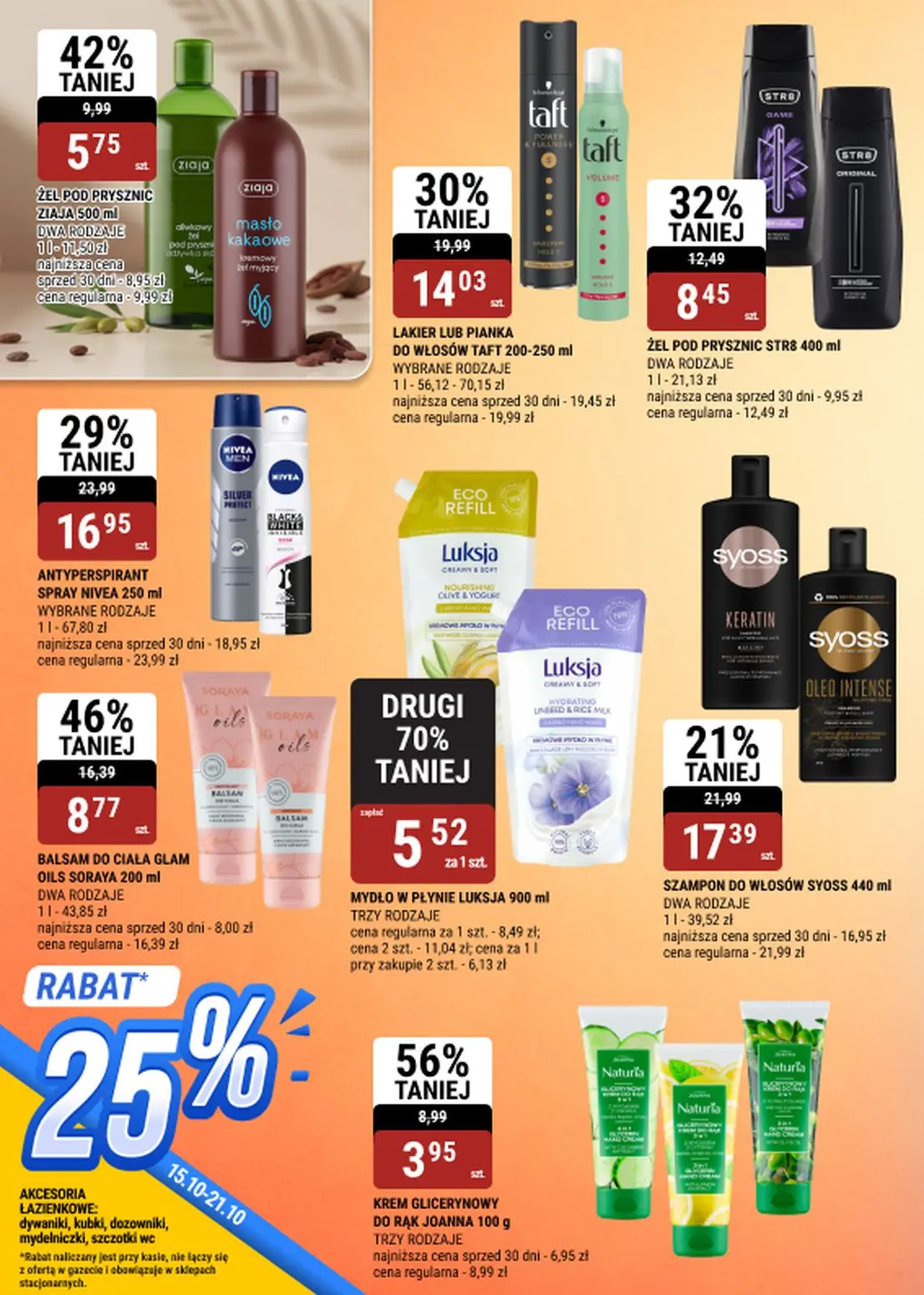 gazetka promocyjna bi1 Białystok, Ełk, Rzeszów, Szczecin - Strona 19