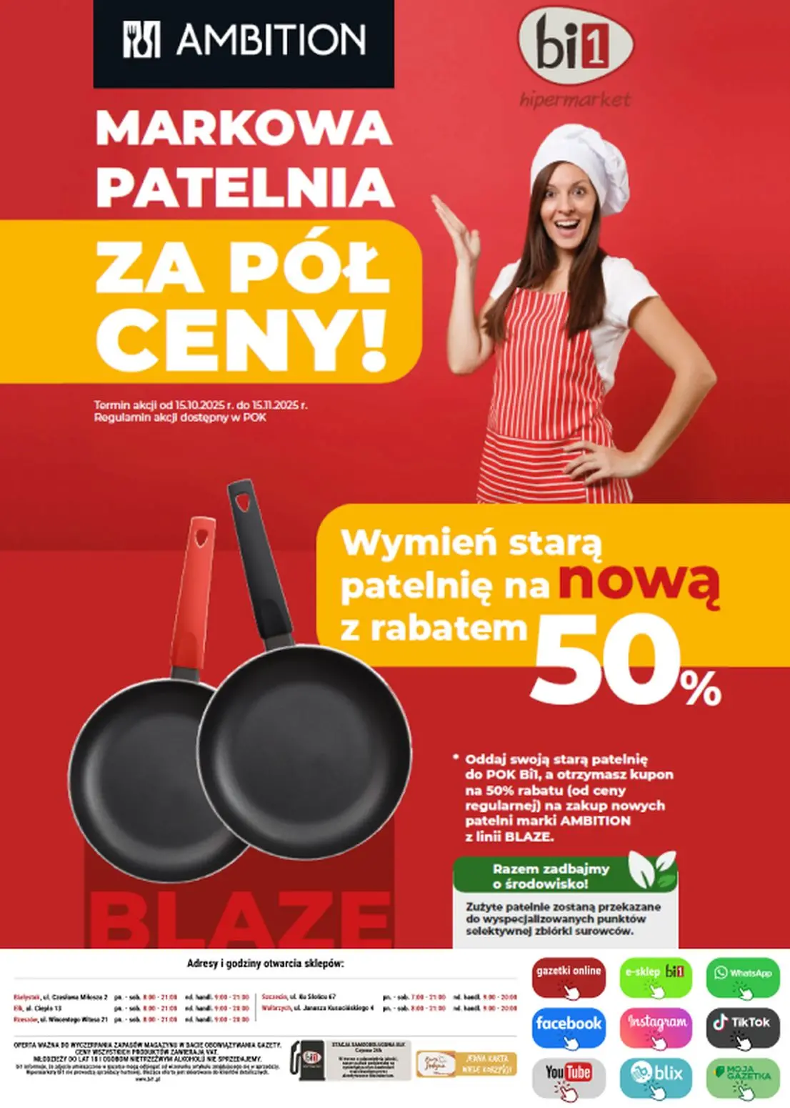 gazetka promocyjna bi1 Białystok, Ełk, Rzeszów, Szczecin - Strona 23