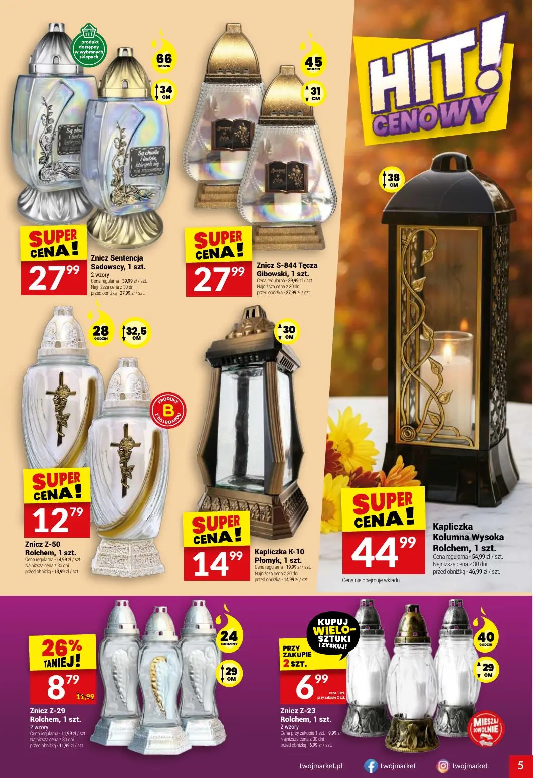 gazetka promocyjna Twój Market Czas pamięci - Strona 5