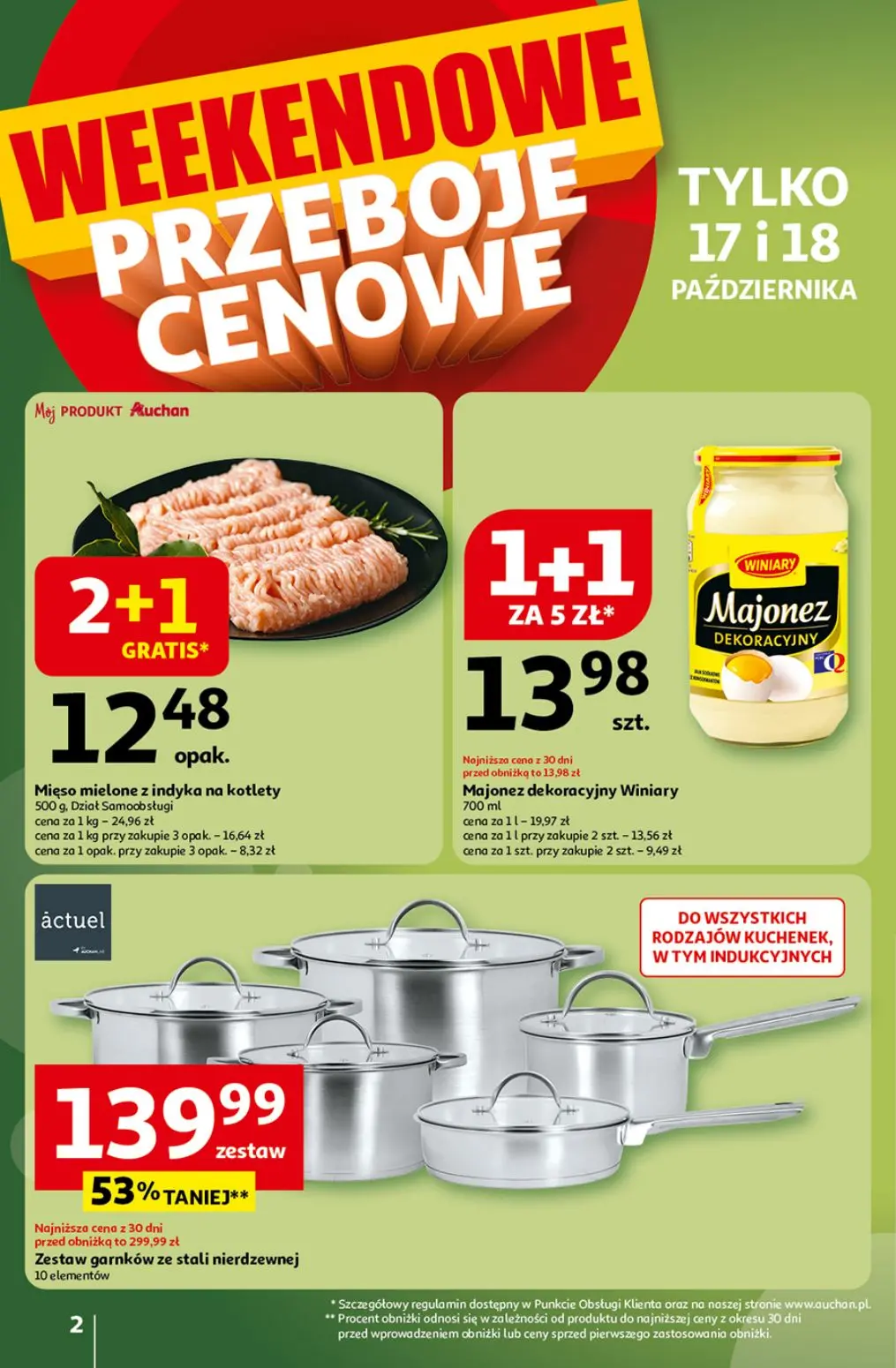 gazetka promocyjna Auchan Wielkie przeboje cenowe - Strona 2
