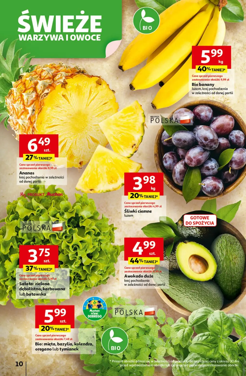 gazetka promocyjna Auchan Wielkie przeboje cenowe - Strona 10