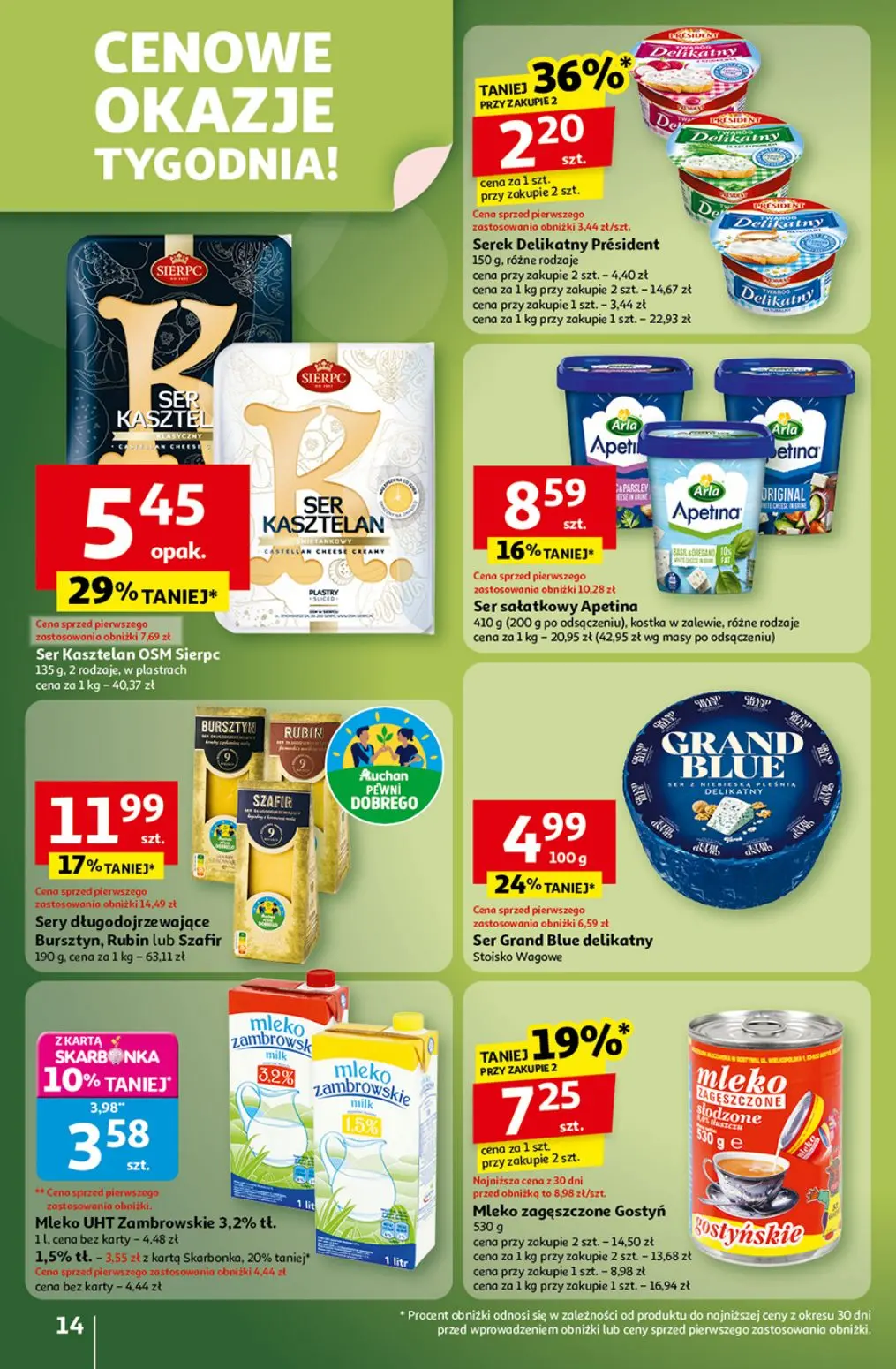 gazetka promocyjna Auchan Wielkie przeboje cenowe - Strona 14