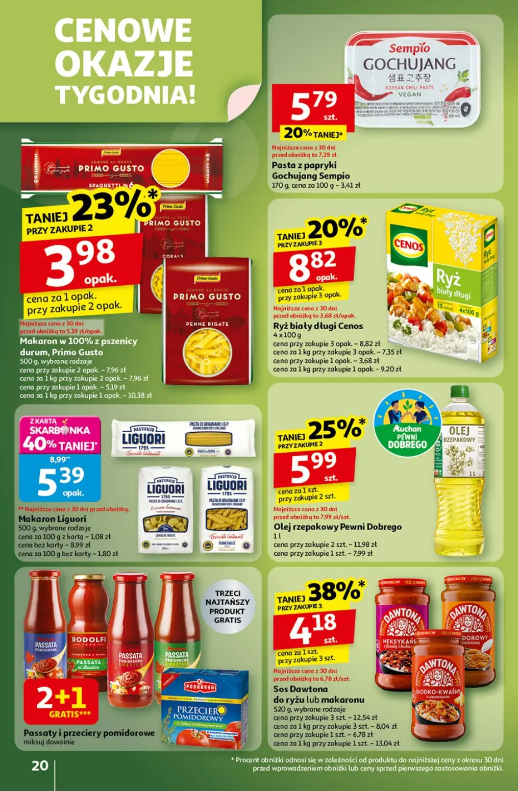 gazetka promocyjna Auchan Wielkie przeboje cenowe - Strona 20
