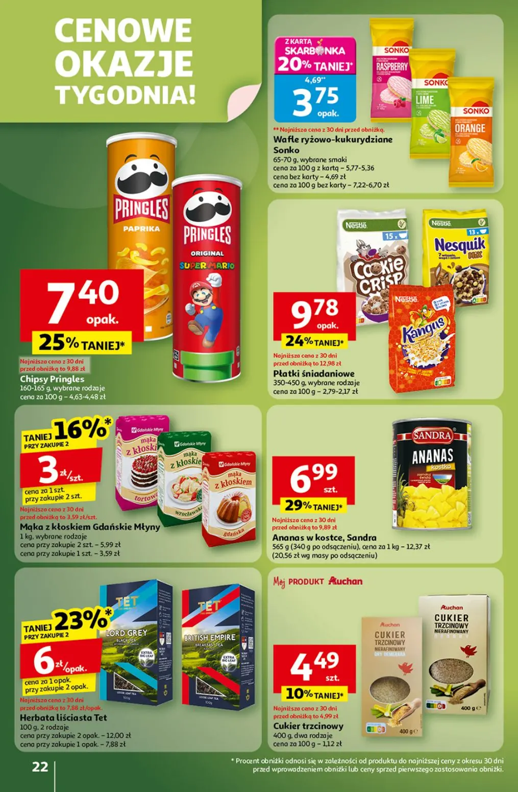 gazetka promocyjna Auchan Wielkie przeboje cenowe - Strona 22