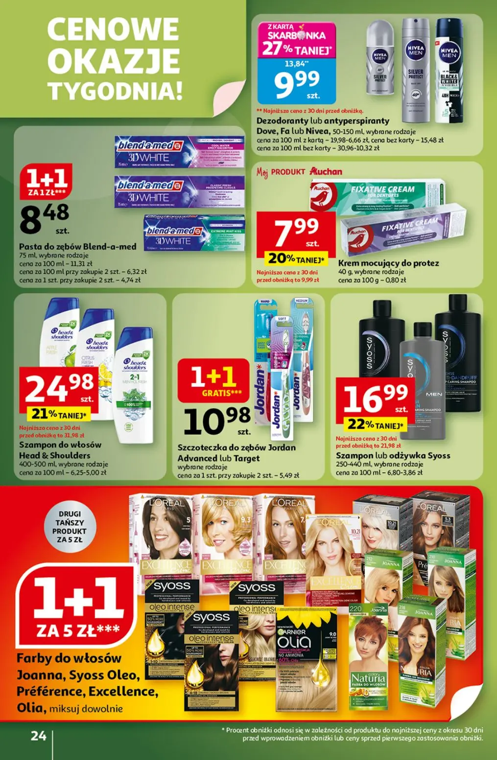 gazetka promocyjna Auchan Wielkie przeboje cenowe - Strona 24