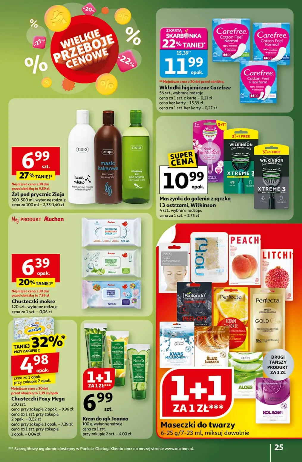 gazetka promocyjna Auchan Wielkie przeboje cenowe - Strona 25