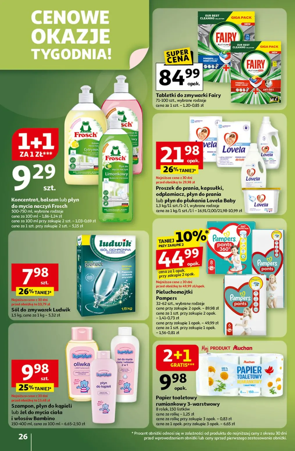 gazetka promocyjna Auchan Wielkie przeboje cenowe - Strona 26