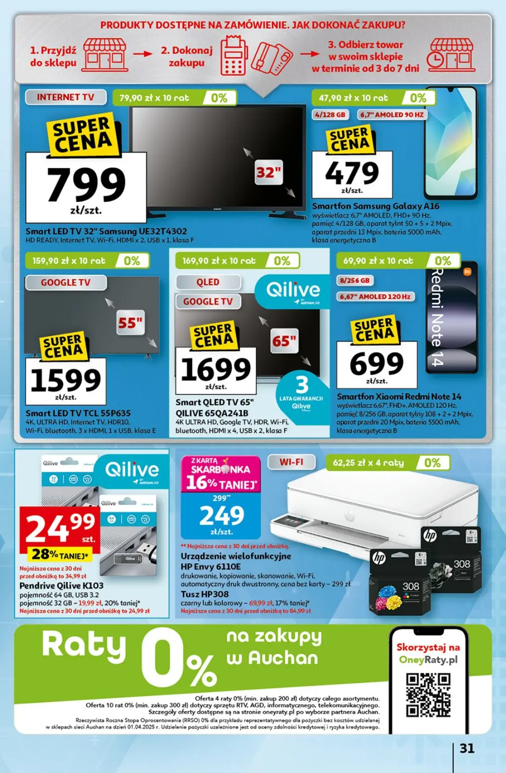 gazetka promocyjna Auchan Wielkie przeboje cenowe - Strona 31