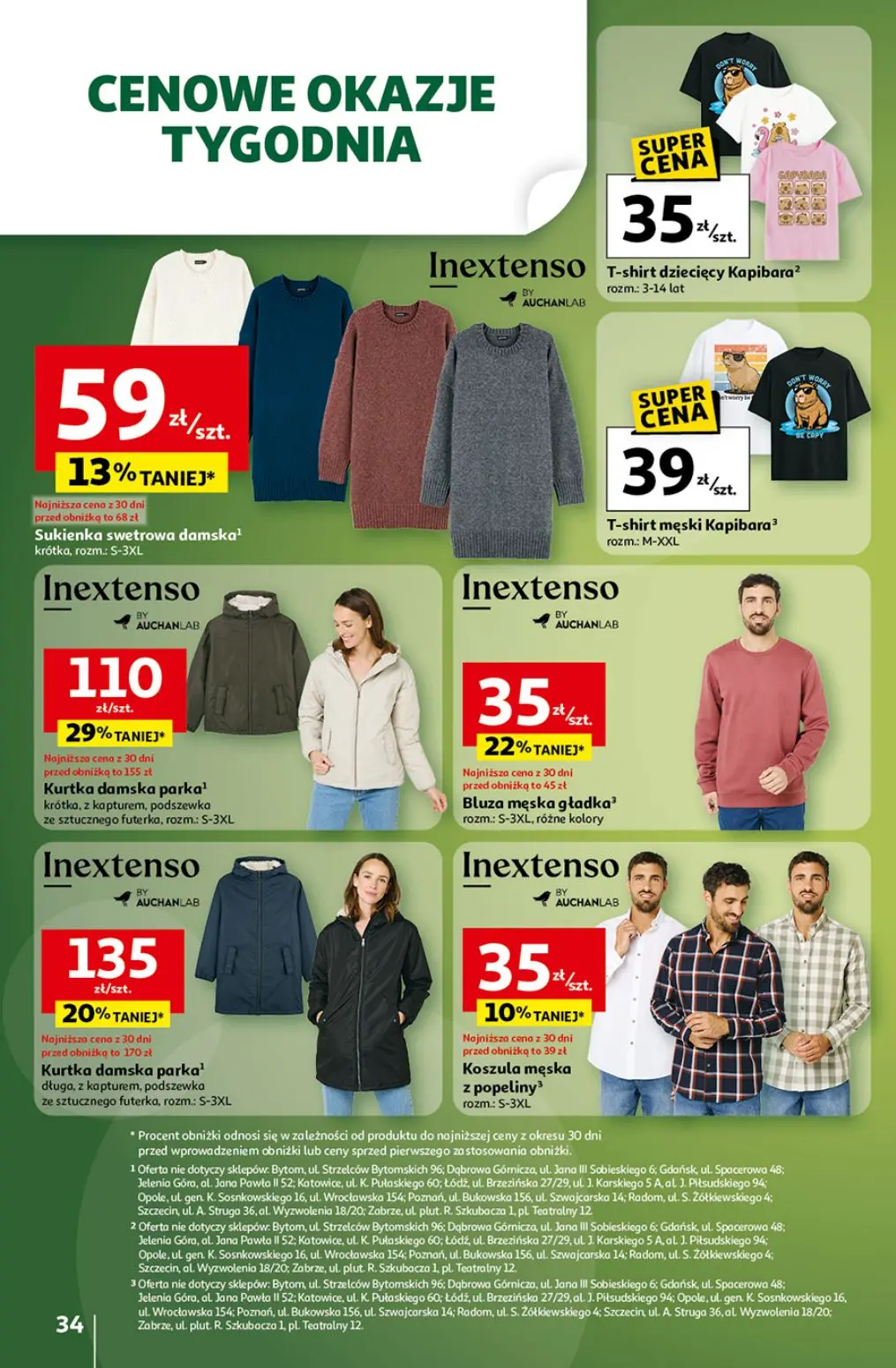 gazetka promocyjna Auchan Wielkie przeboje cenowe - Strona 34
