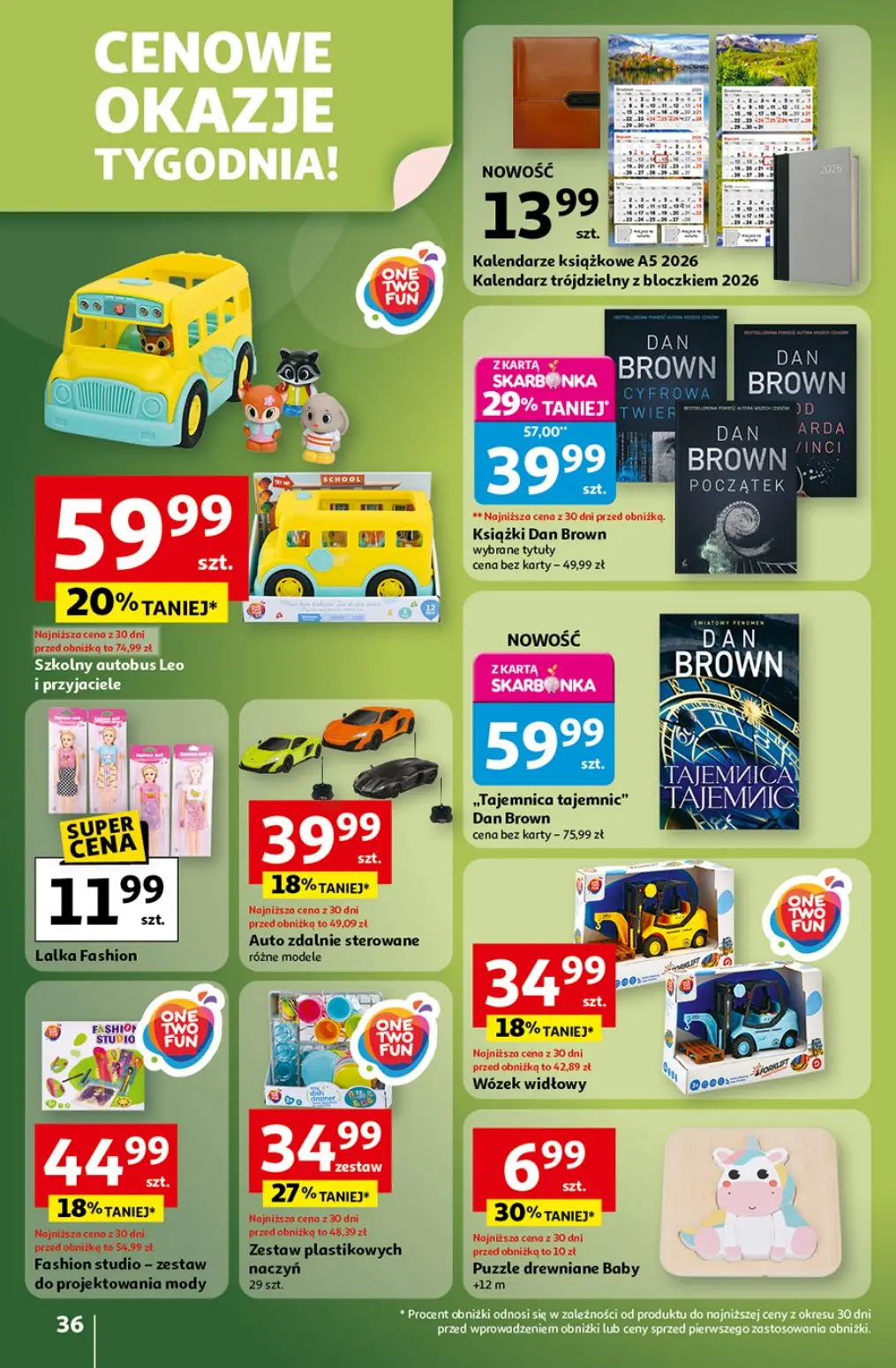 gazetka promocyjna Auchan Wielkie przeboje cenowe - Strona 36