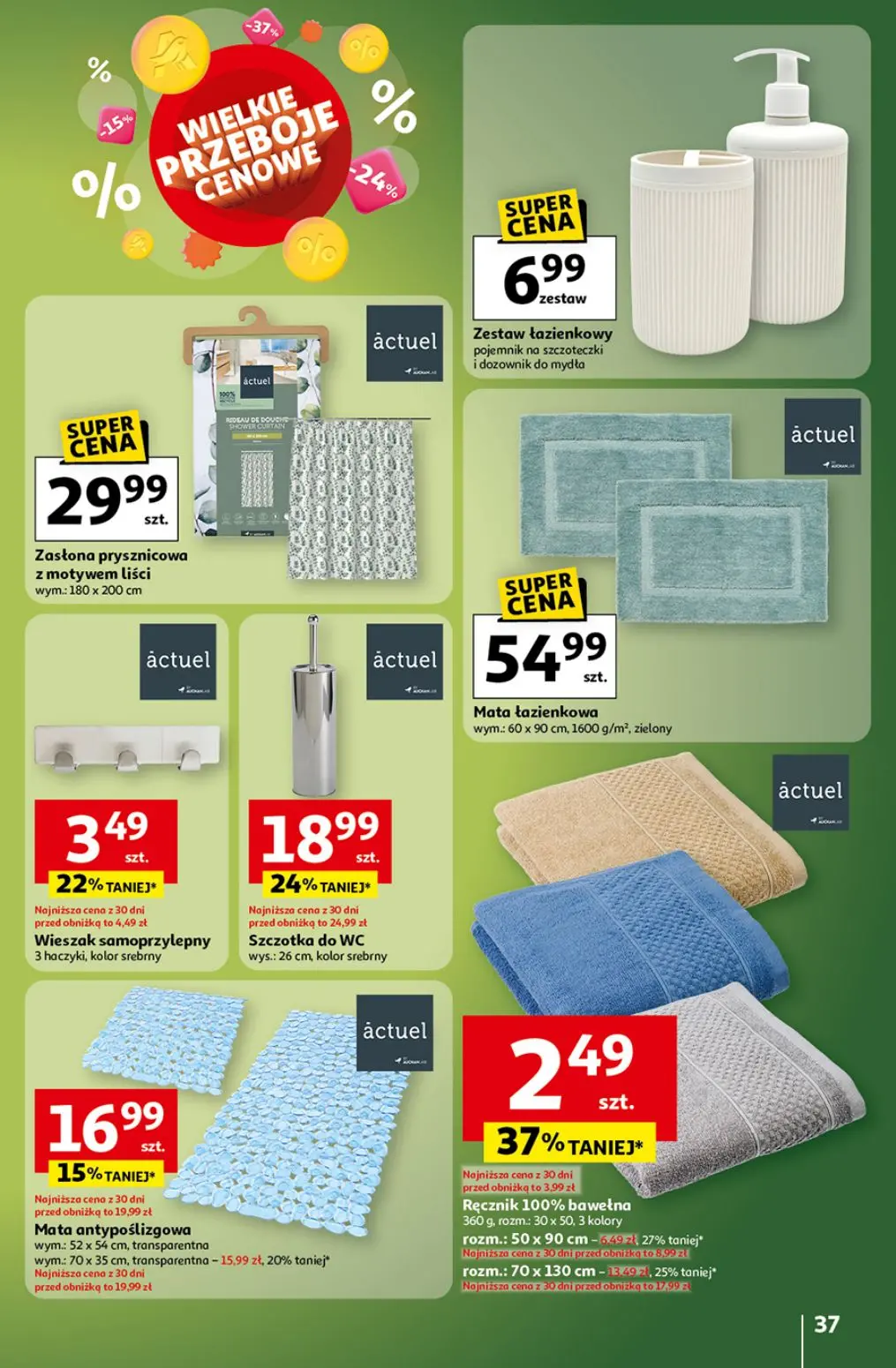 gazetka promocyjna Auchan Wielkie przeboje cenowe - Strona 37