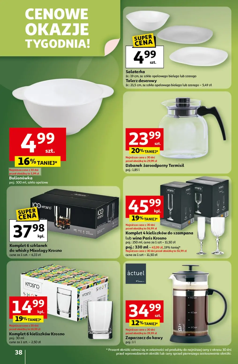 gazetka promocyjna Auchan Wielkie przeboje cenowe - Strona 38