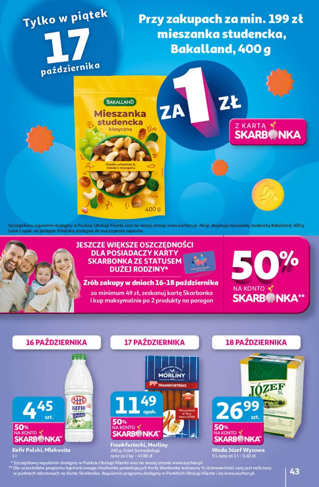 gazetka promocyjna Auchan Wielkie przeboje cenowe - Strona 43