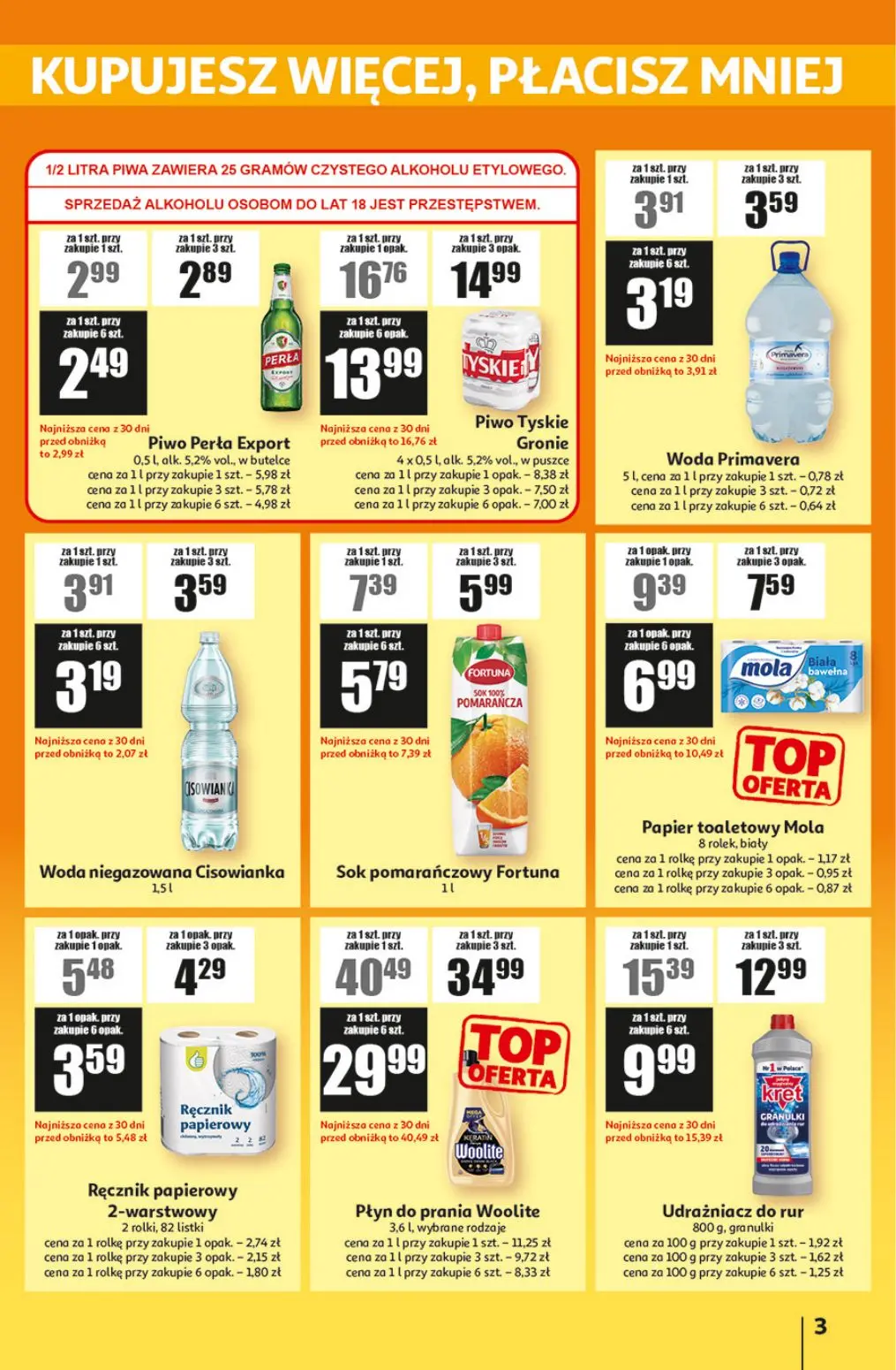 gazetka promocyjna Auchan Tu cena robi robotę - Strona 3