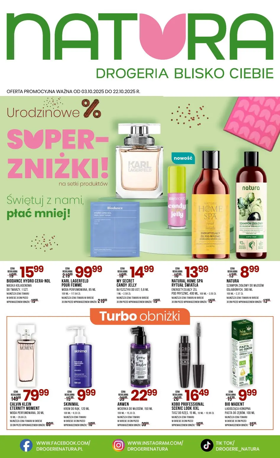gazetka promocyjna Natura - Strona 1