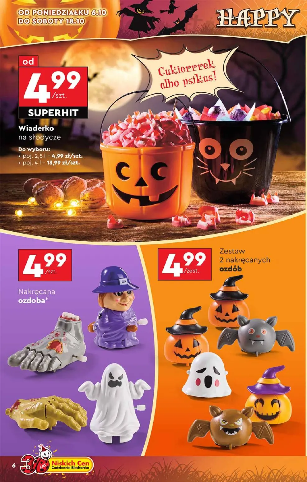gazetka promocyjna Biedronka Hity i inspiracje Halloween - Strona 6