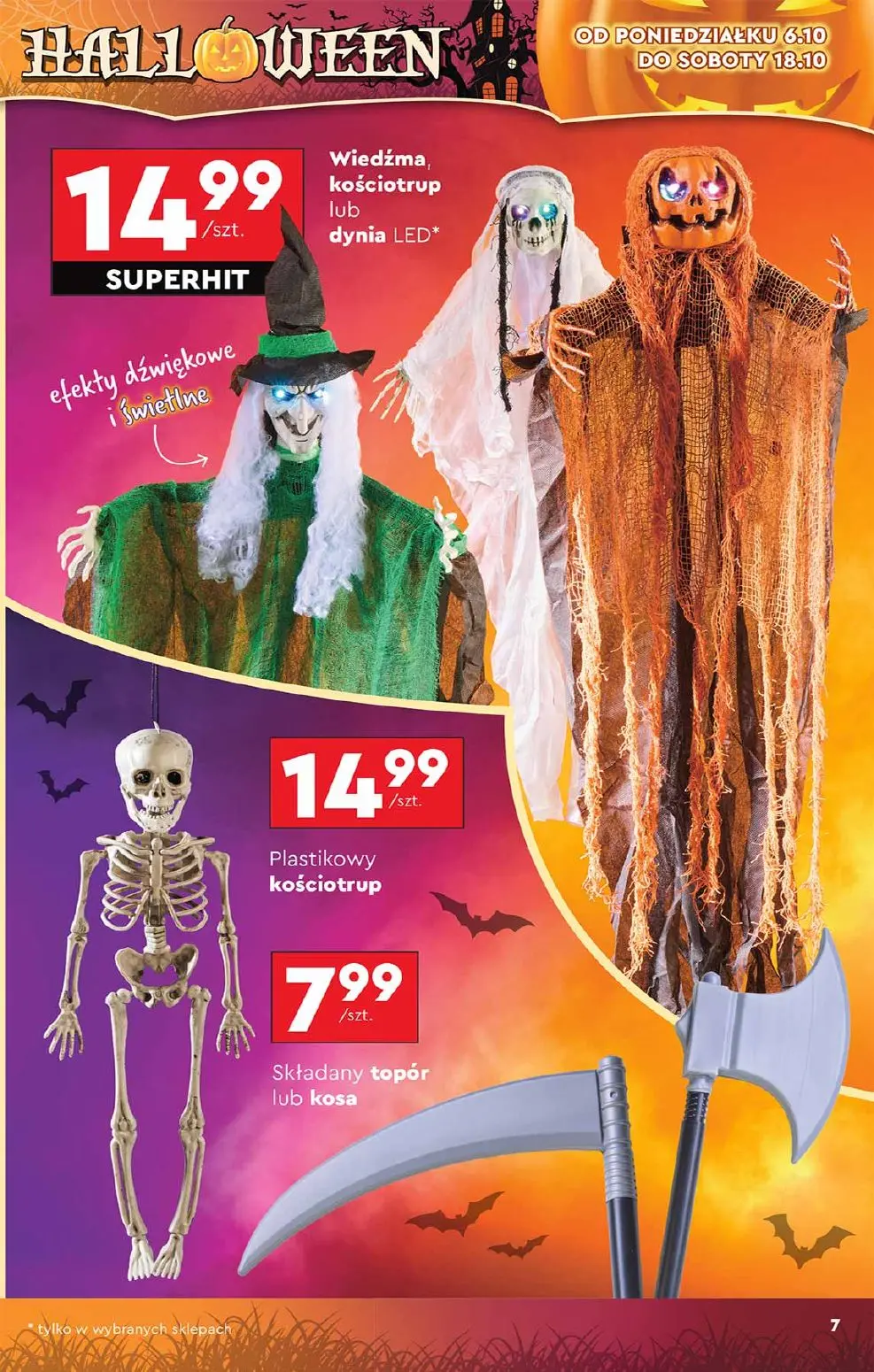 gazetka promocyjna Biedronka Hity i inspiracje Halloween - Strona 7