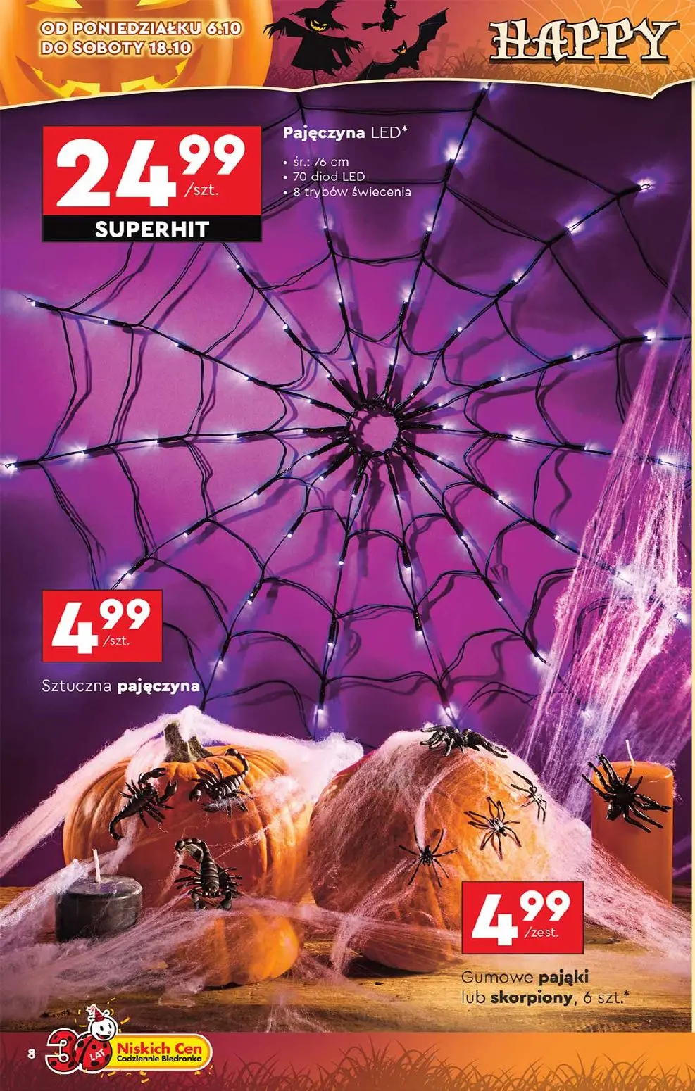 gazetka promocyjna Biedronka Hity i inspiracje Halloween - Strona 8