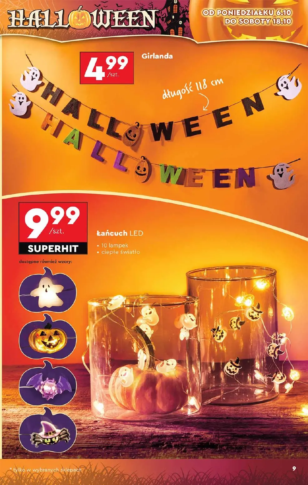 gazetka promocyjna Biedronka Hity i inspiracje Halloween - Strona 9