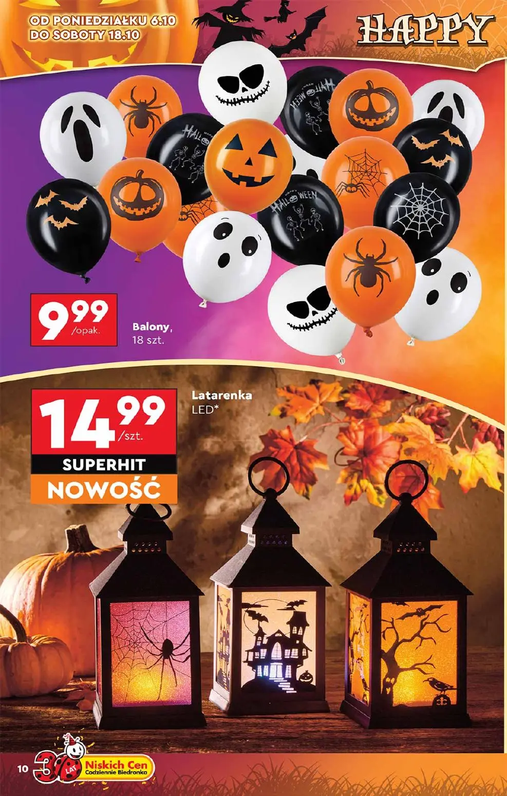 gazetka promocyjna Biedronka Hity i inspiracje Halloween - Strona 10