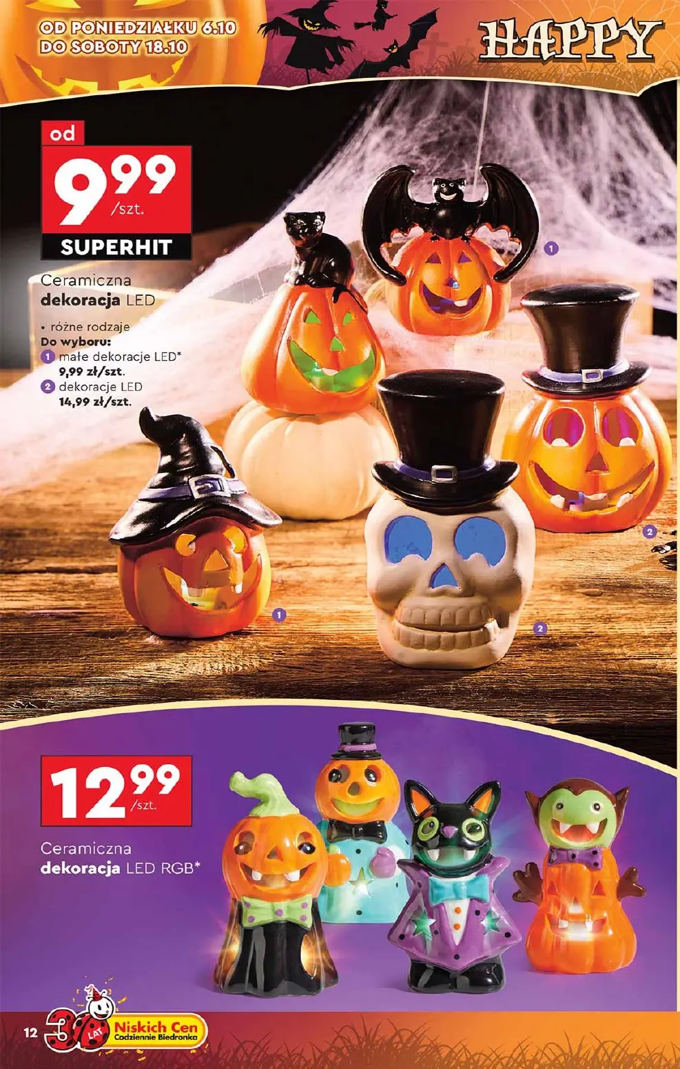 gazetka promocyjna Biedronka Hity i inspiracje Halloween - Strona 12