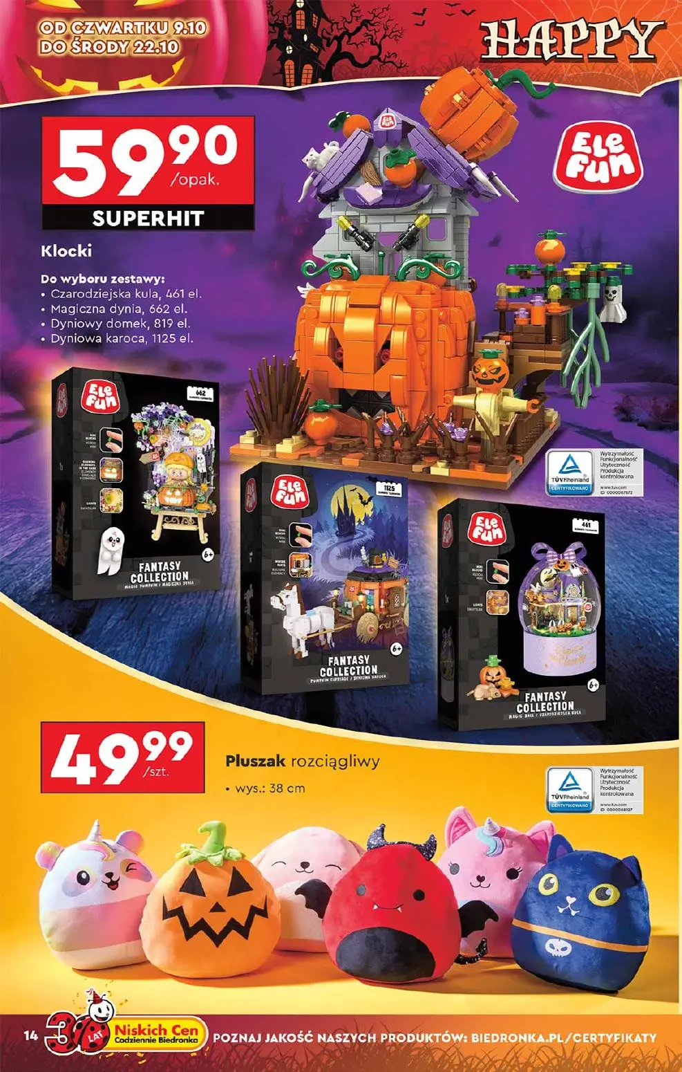 gazetka promocyjna Biedronka Hity i inspiracje Halloween - Strona 14