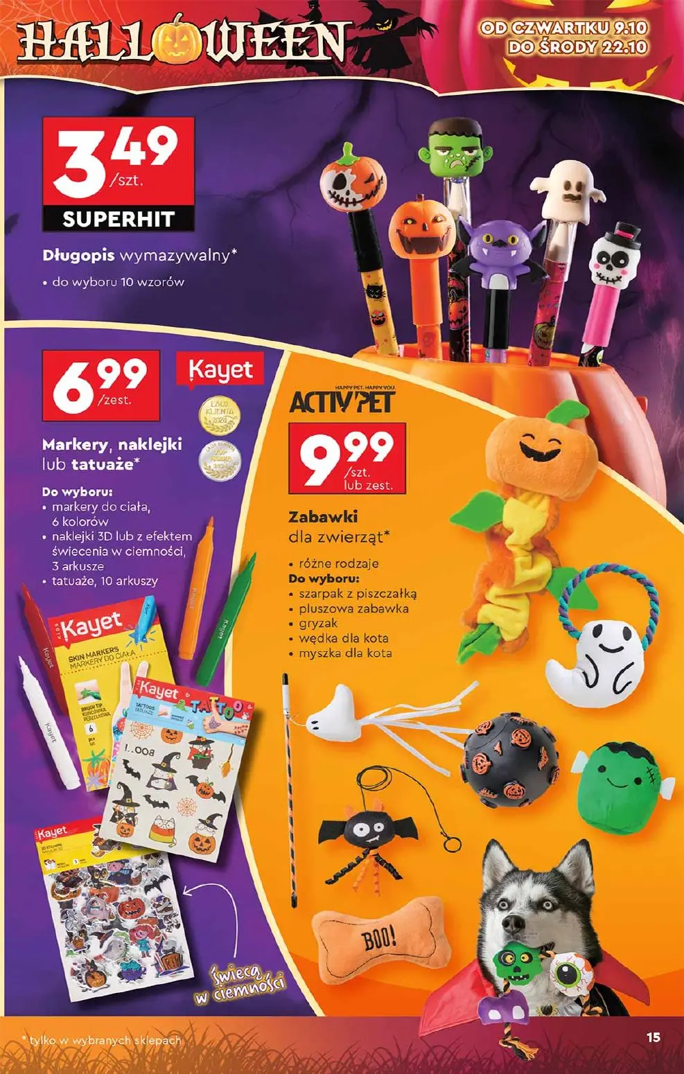 gazetka promocyjna Biedronka Hity i inspiracje Halloween - Strona 15