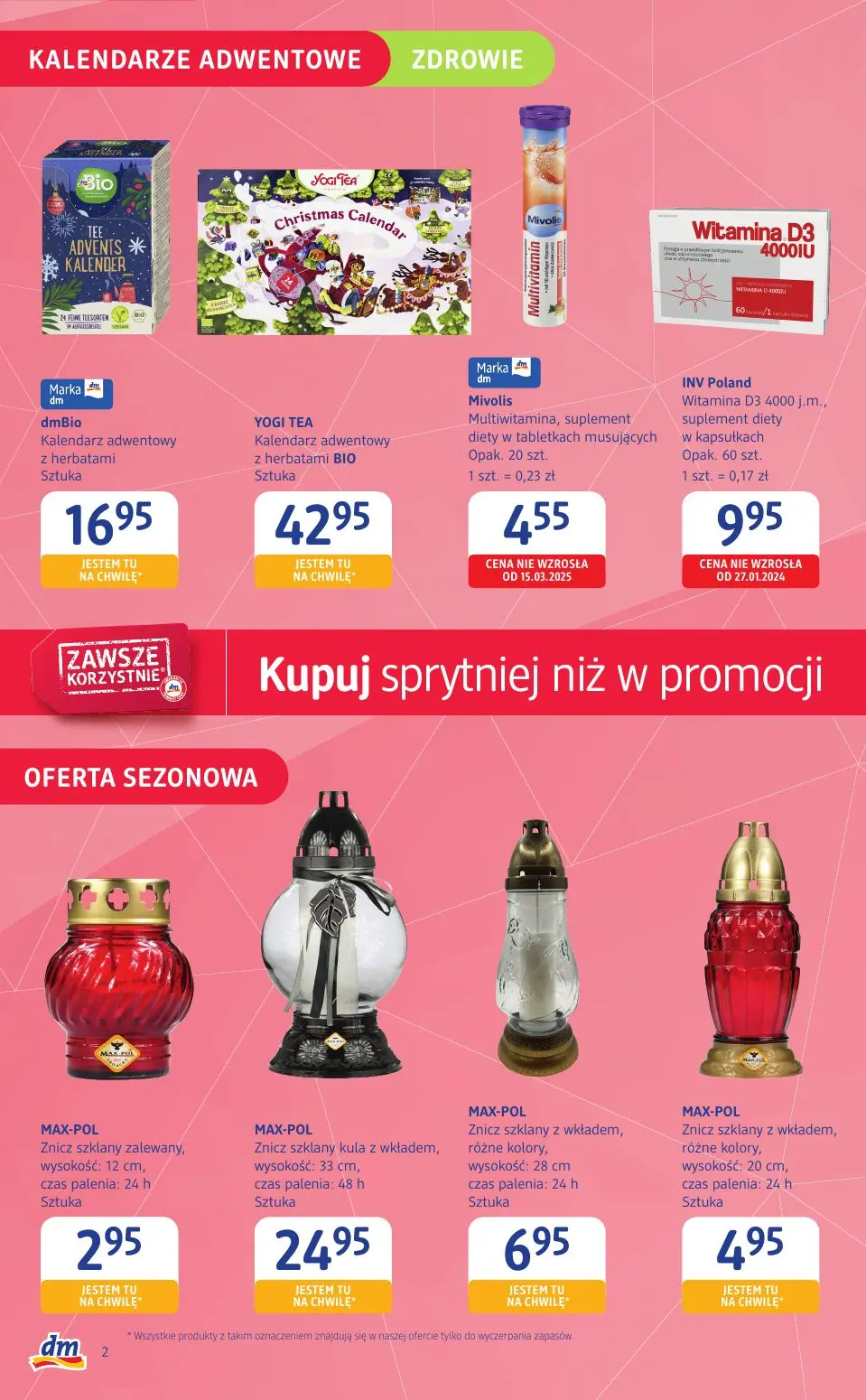 gazetka promocyjna Drogeria dm Kupuj sprytniej niż w promocji - Strona 2