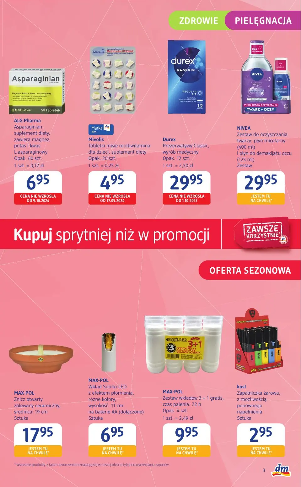 gazetka promocyjna Drogeria dm Kupuj sprytniej niż w promocji - Strona 3