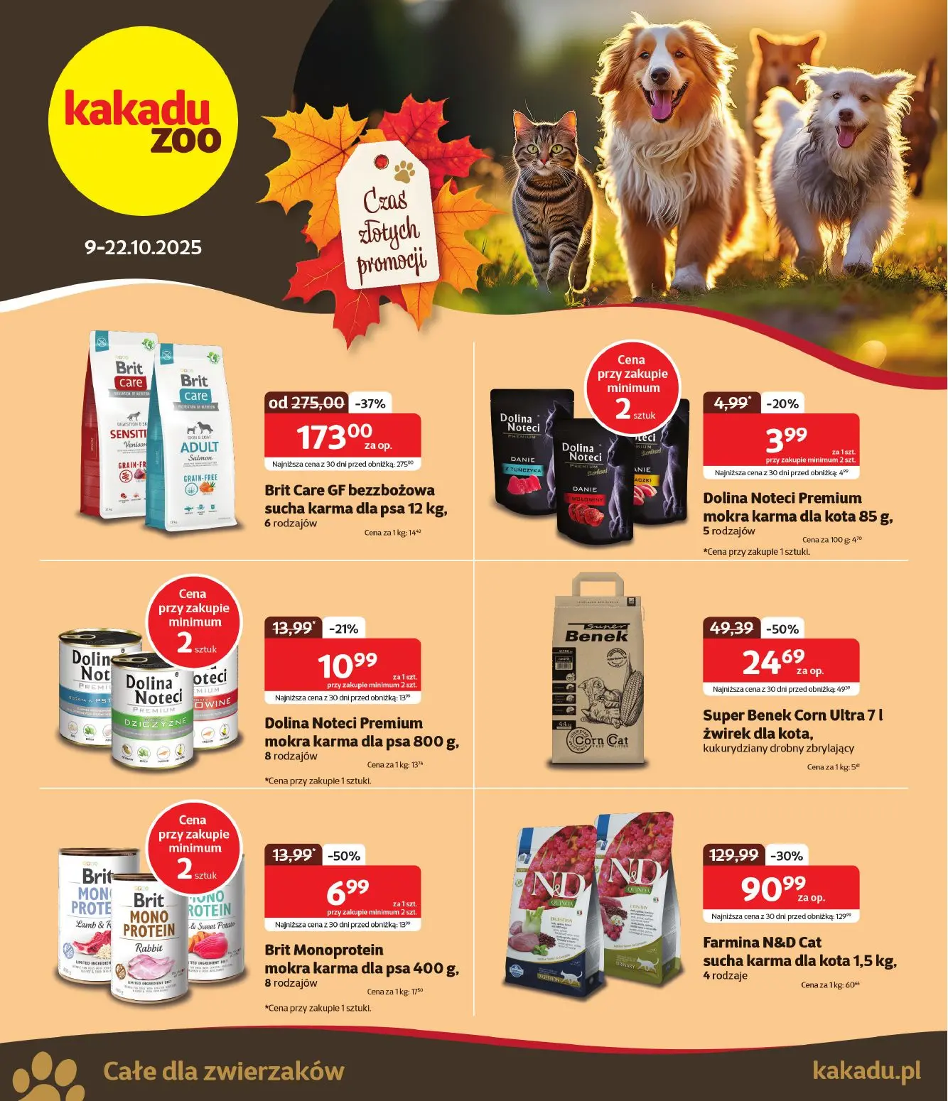 gazetka promocyjna Kakadu Czas złotych promocji - Strona 1
