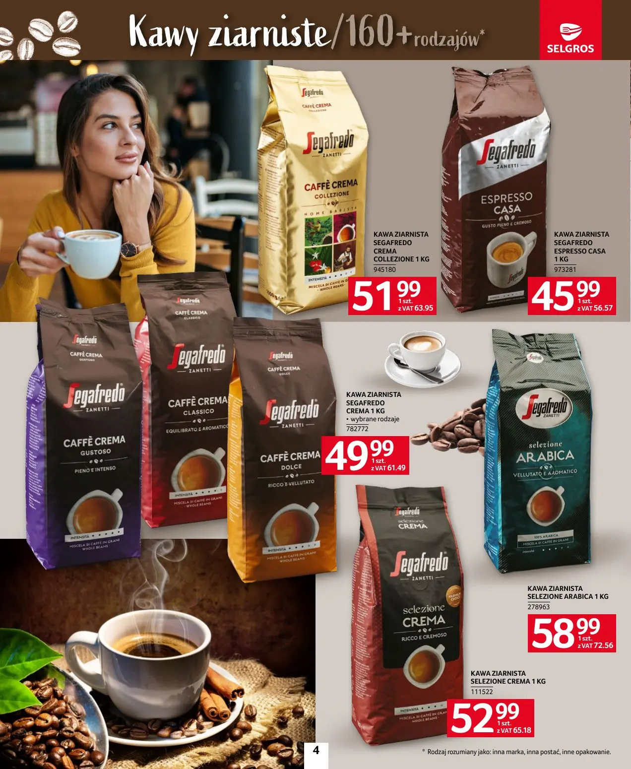 gazetka promocyjna SELGROS Katalog Kawa i Herbata
- Strona 4