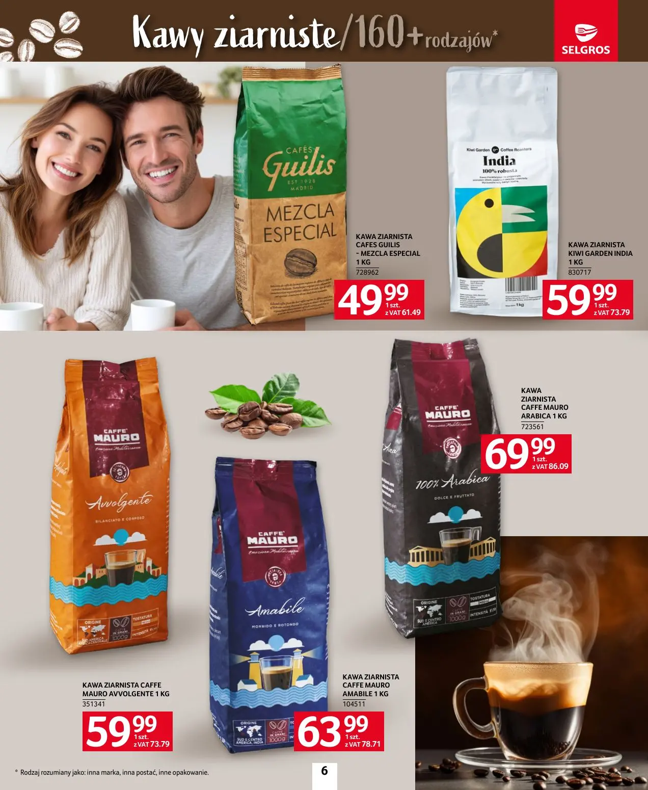 gazetka promocyjna SELGROS Katalog Kawa i Herbata
- Strona 6