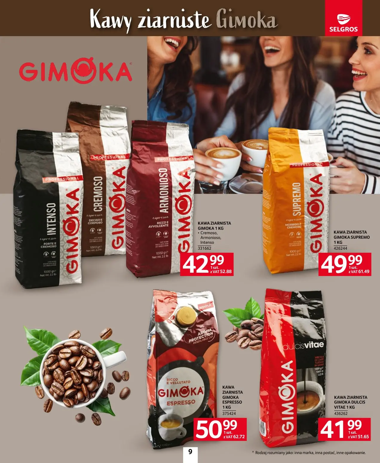 gazetka promocyjna SELGROS Katalog Kawa i Herbata
- Strona 9
