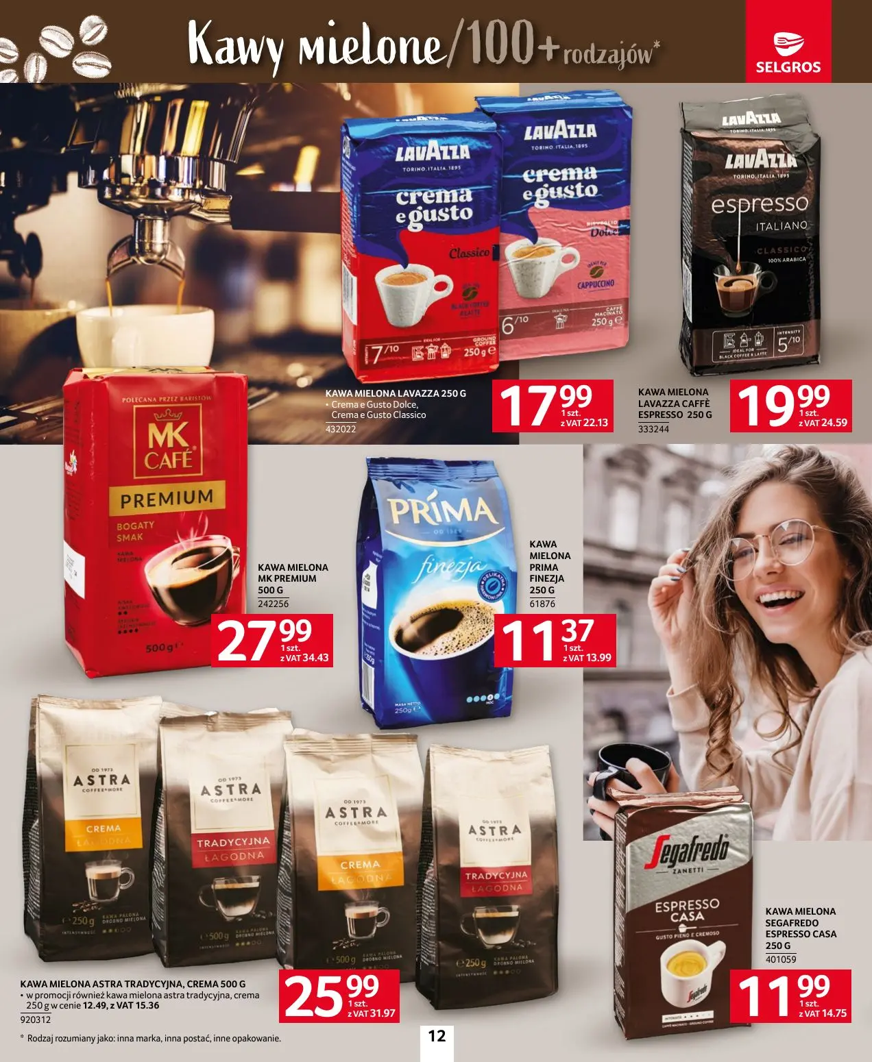 gazetka promocyjna SELGROS Katalog Kawa i Herbata
- Strona 12