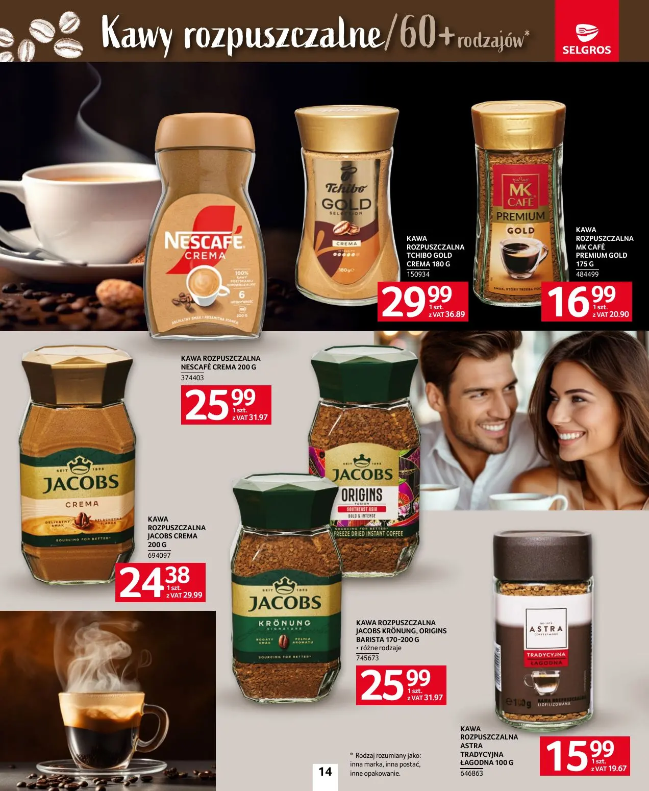 gazetka promocyjna SELGROS Katalog Kawa i Herbata
- Strona 14