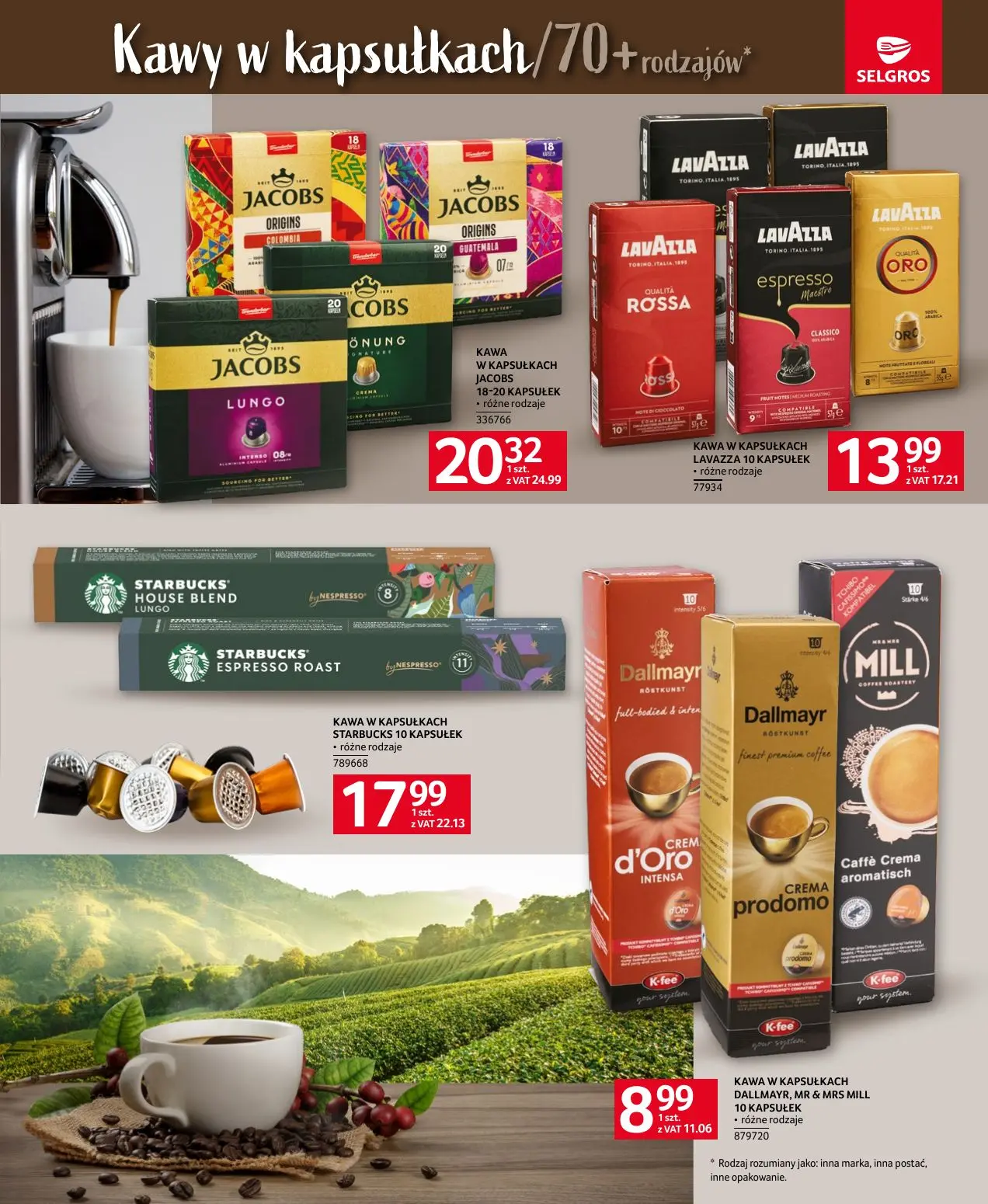 gazetka promocyjna SELGROS Katalog Kawa i Herbata
- Strona 15