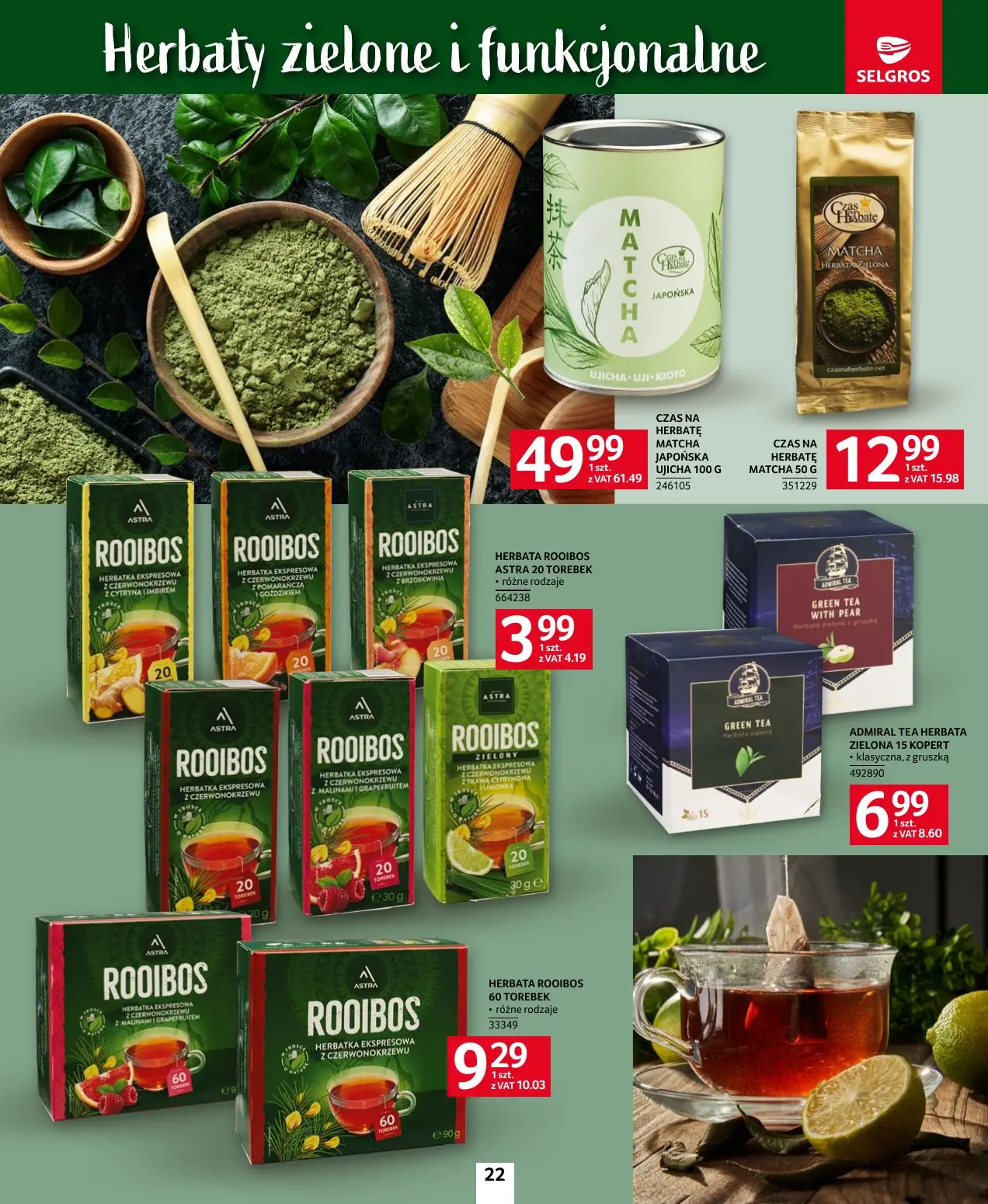 gazetka promocyjna SELGROS Katalog Kawa i Herbata
- Strona 22