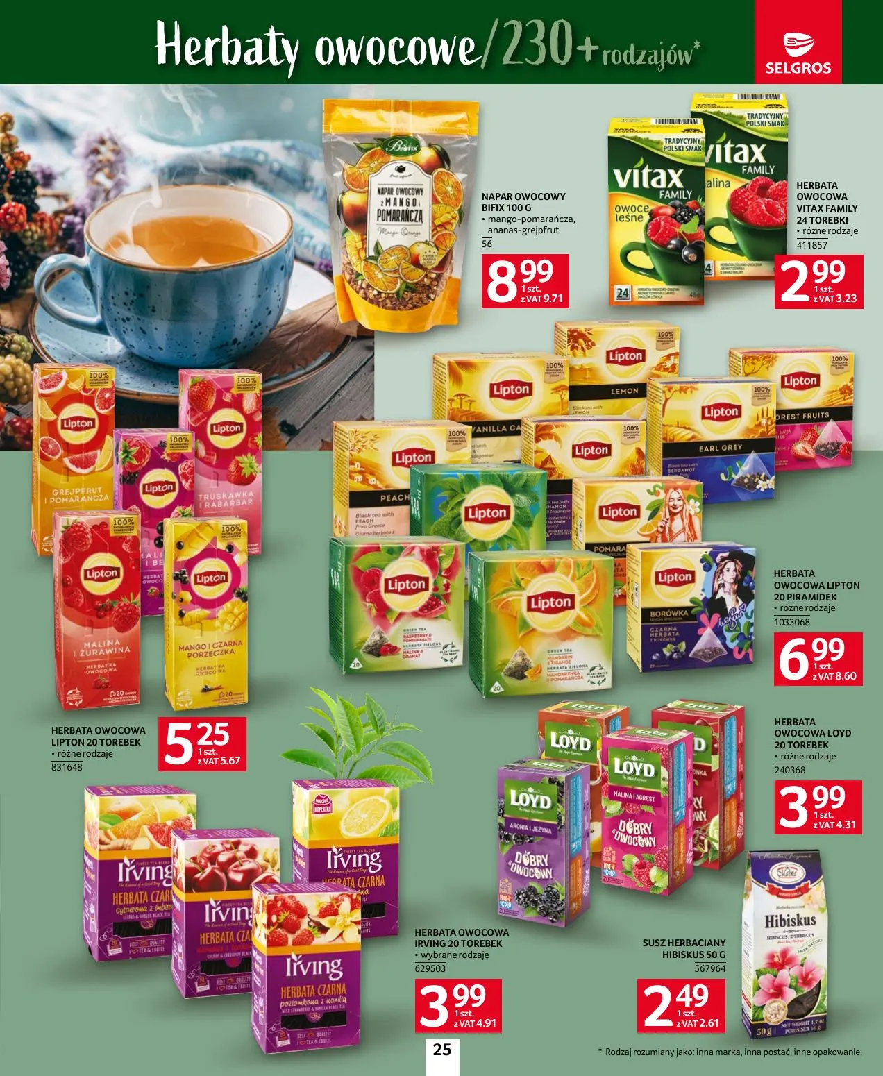 gazetka promocyjna SELGROS Katalog Kawa i Herbata
- Strona 25