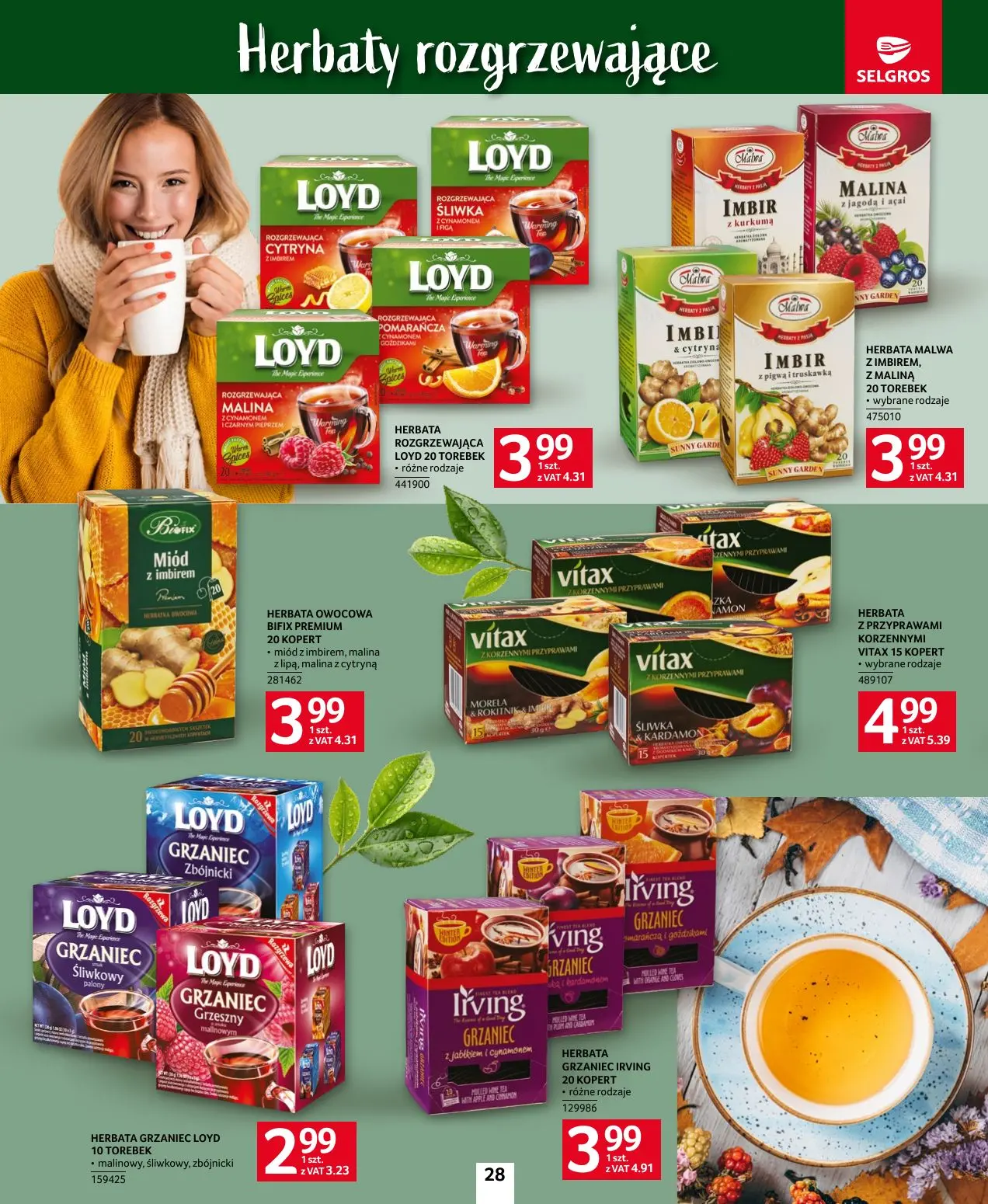 gazetka promocyjna SELGROS Katalog Kawa i Herbata
- Strona 28