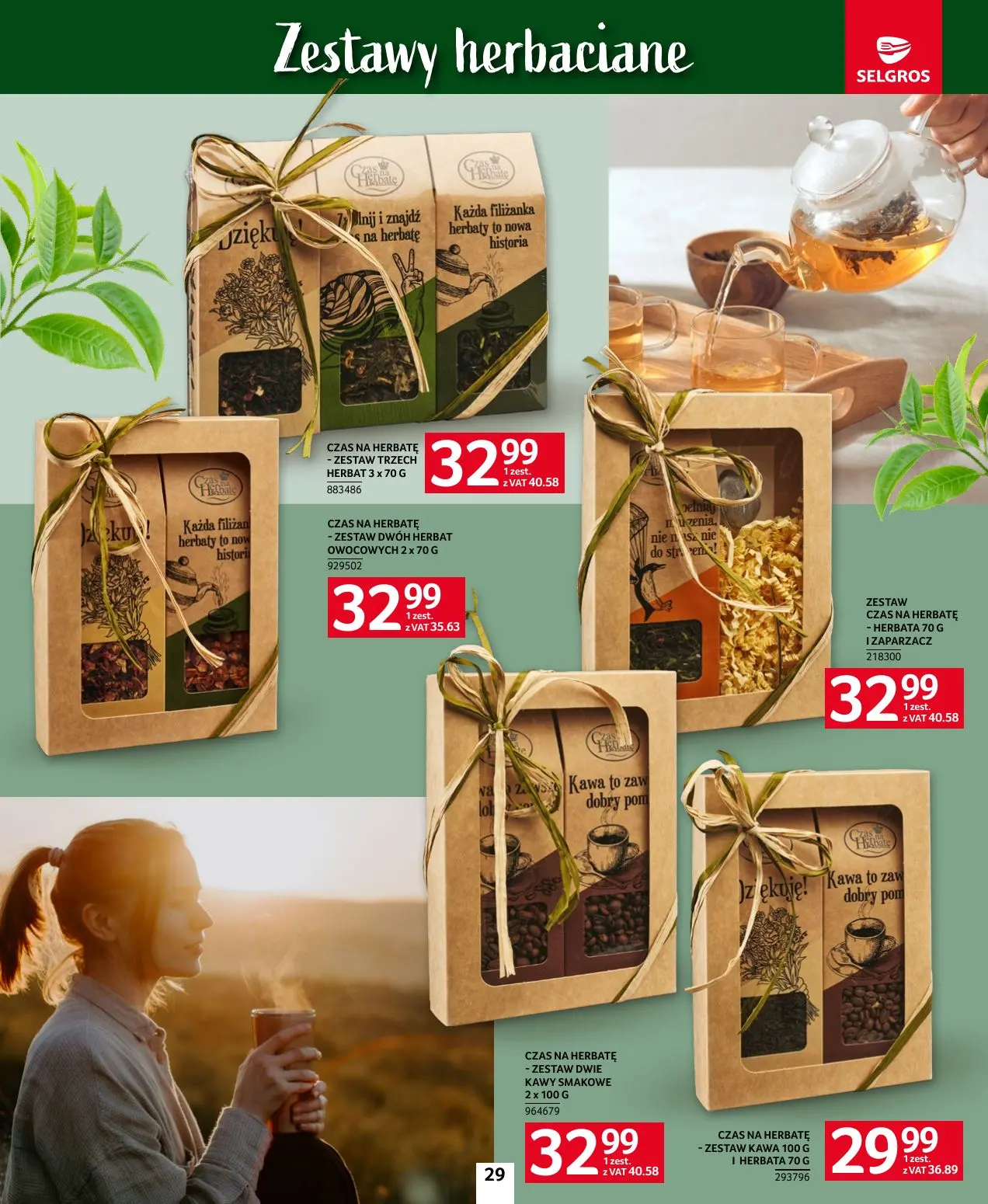 gazetka promocyjna SELGROS Katalog Kawa i Herbata
- Strona 29