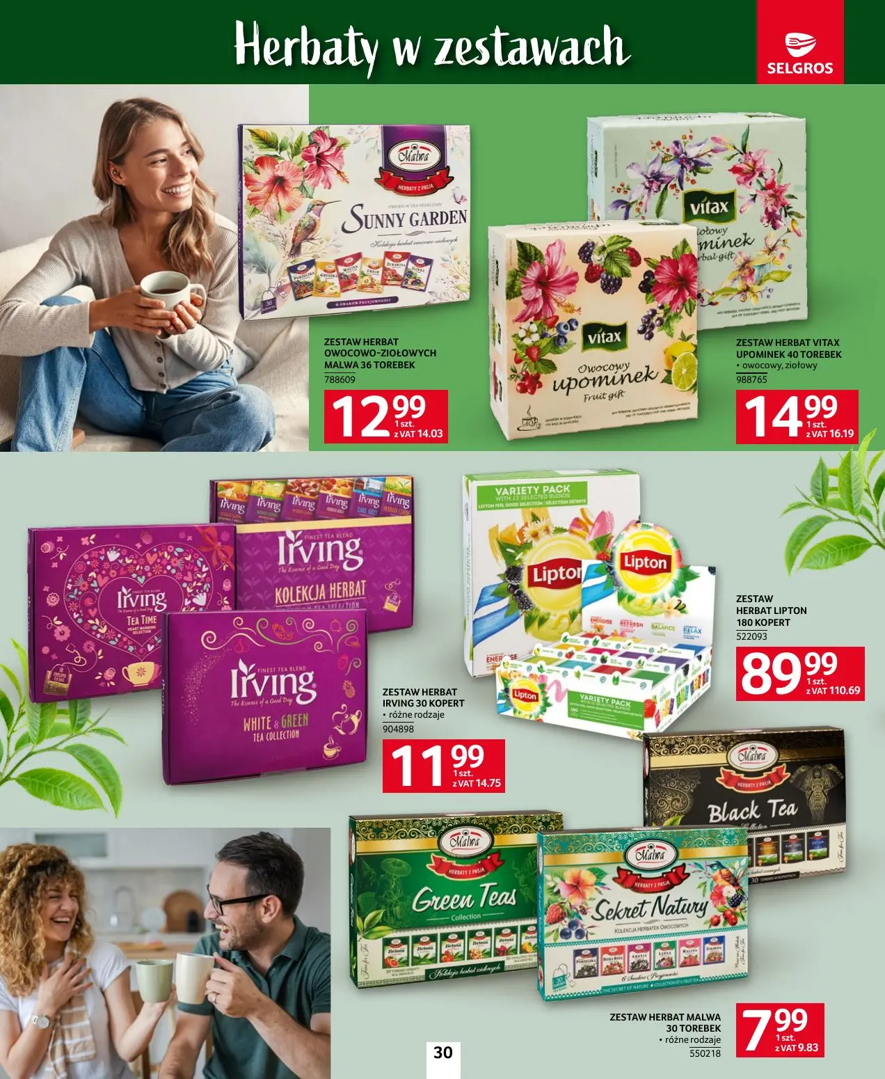 gazetka promocyjna SELGROS Katalog Kawa i Herbata
- Strona 30