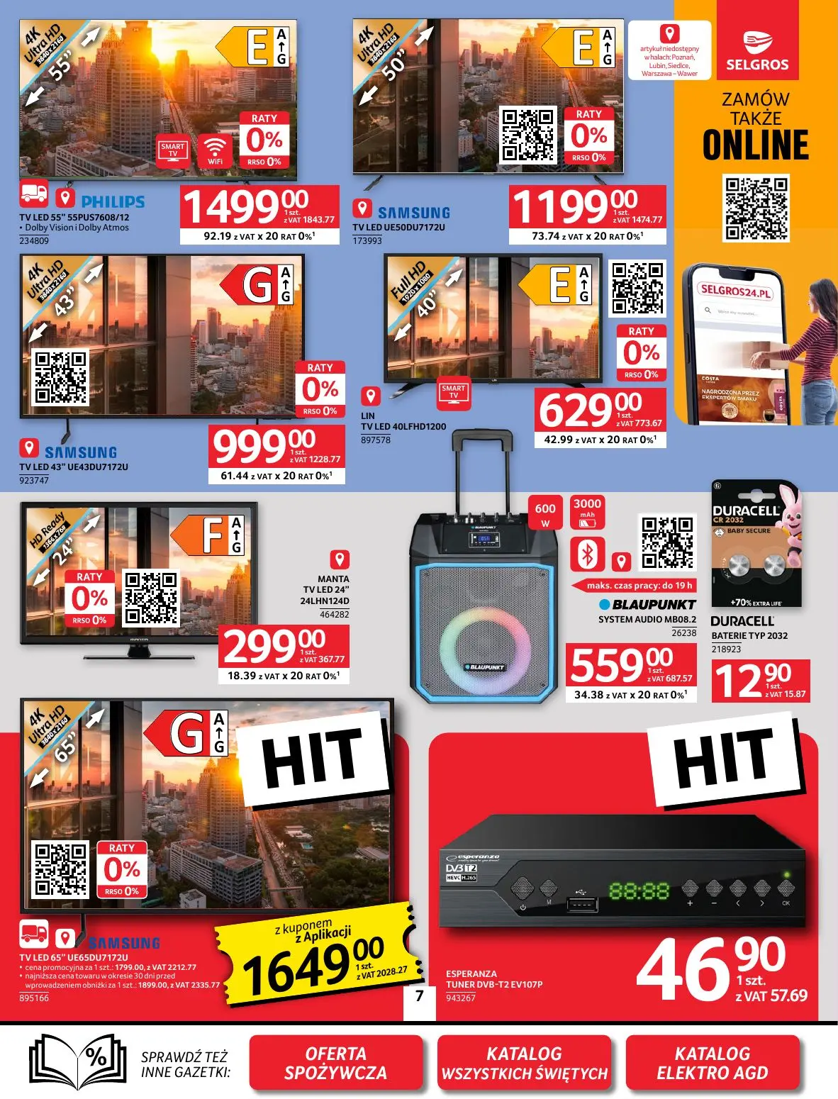 gazetka promocyjna SELGROS Oferta Przemysłowa - Strona 7