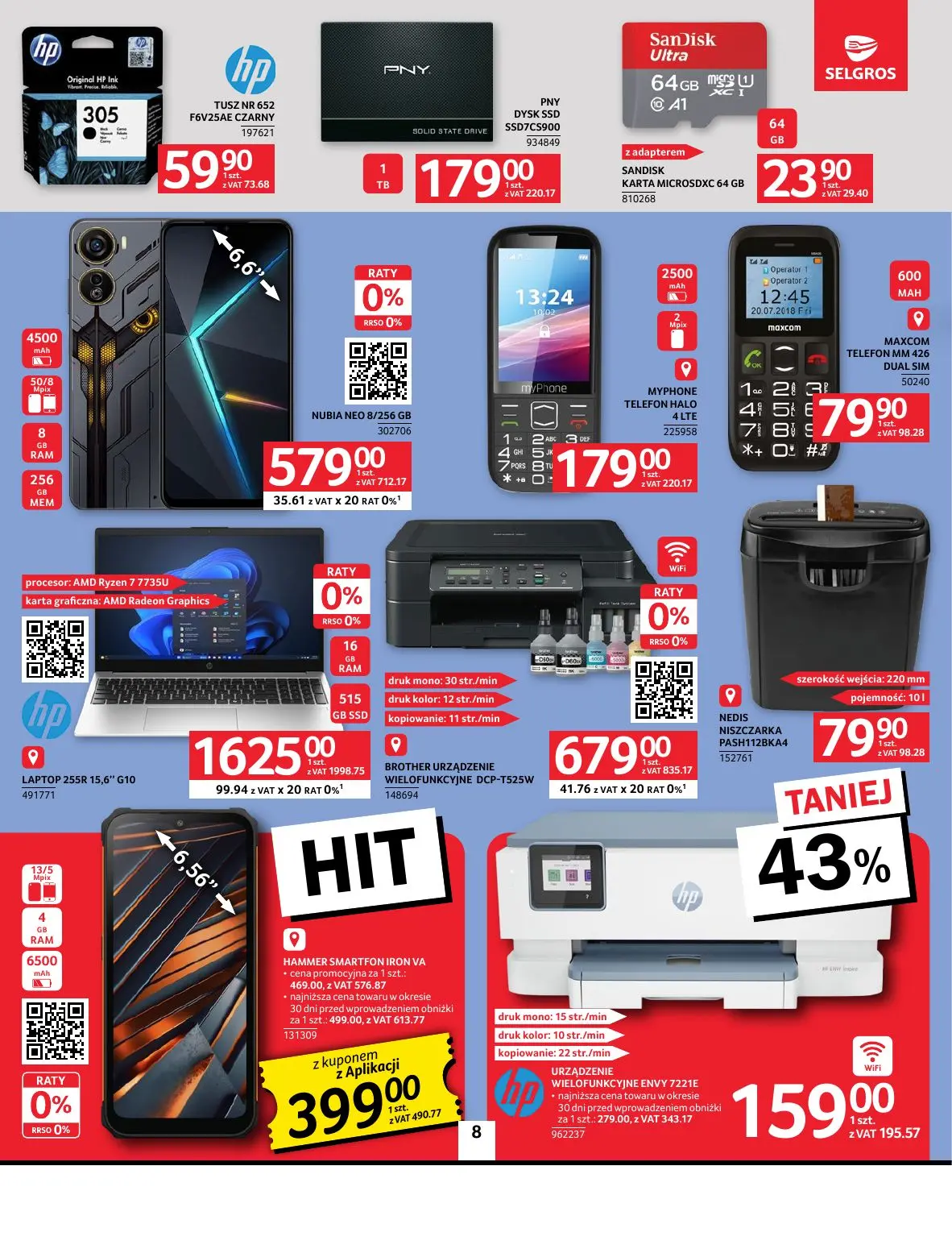 gazetka promocyjna SELGROS Oferta Przemysłowa - Strona 8