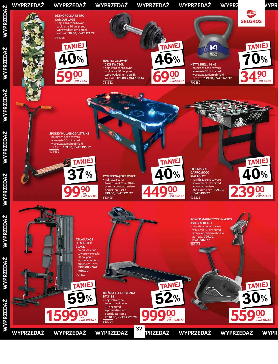 gazetka promocyjna SELGROS Oferta Przemysłowa - Strona 32