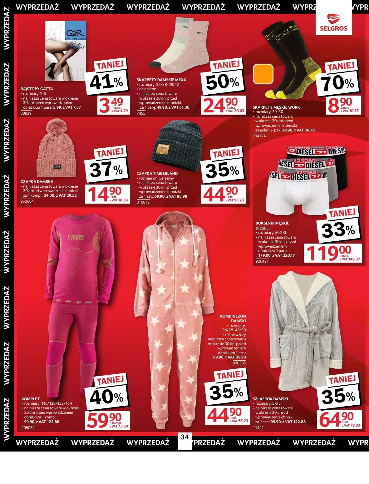 gazetka promocyjna SELGROS Oferta Przemysłowa - Strona 34