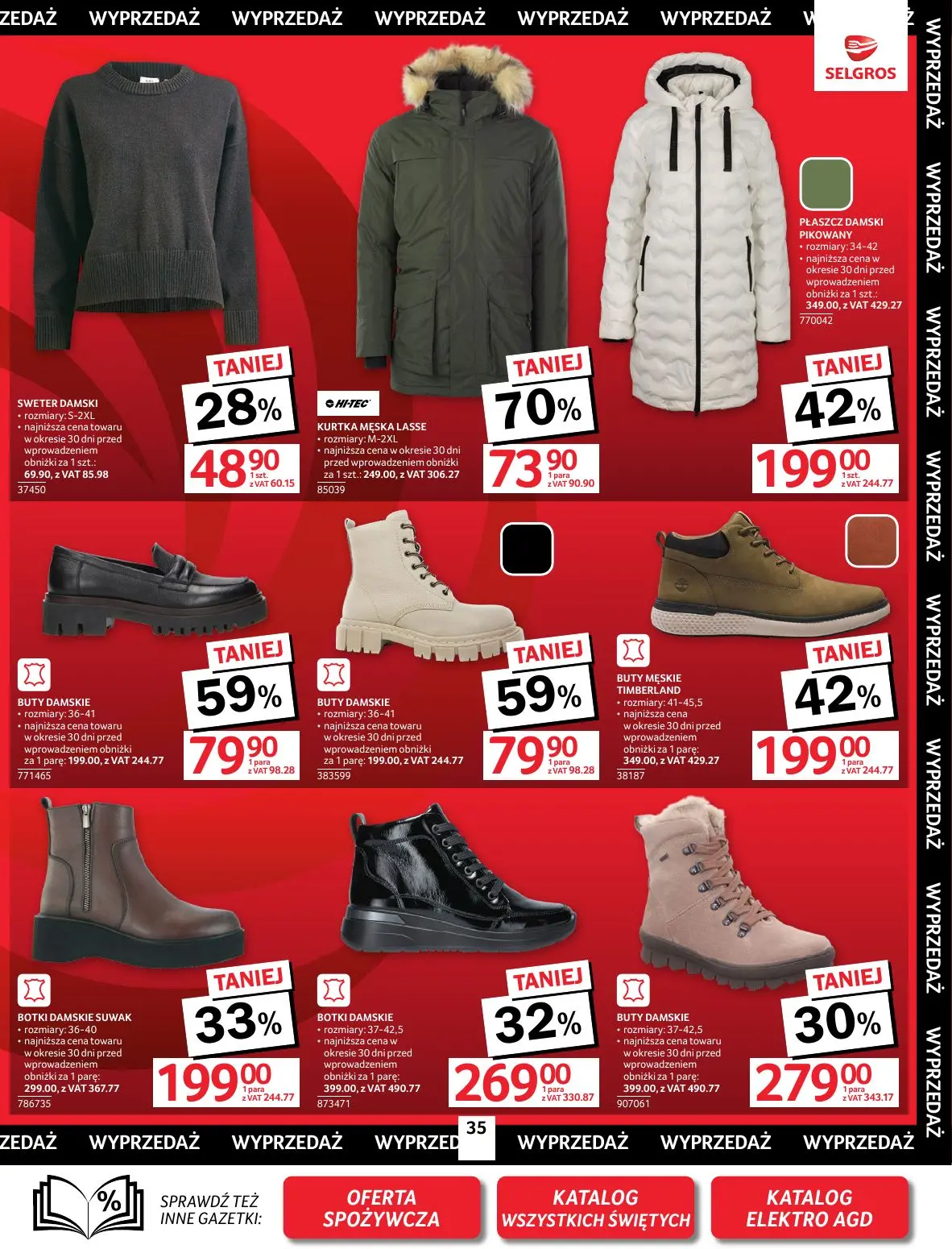 gazetka promocyjna SELGROS Oferta Przemysłowa - Strona 35