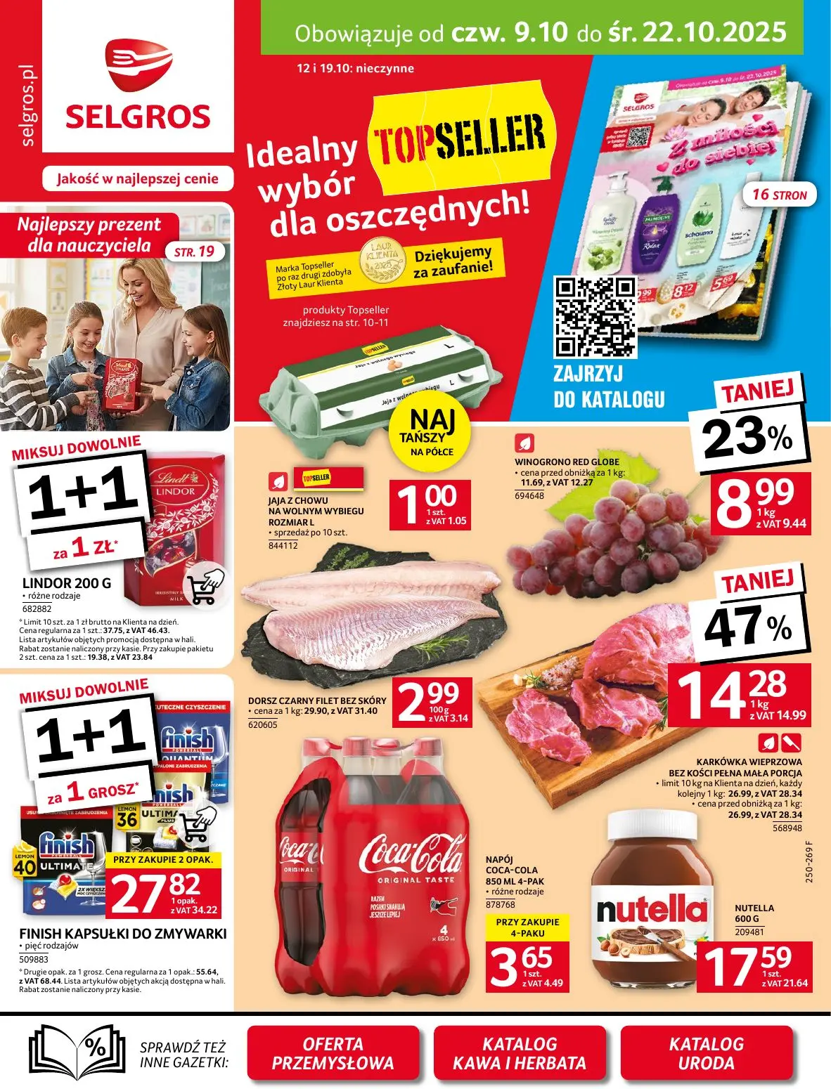 gazetka promocyjna SELGROS Oferta Spożywcza - Strona 1