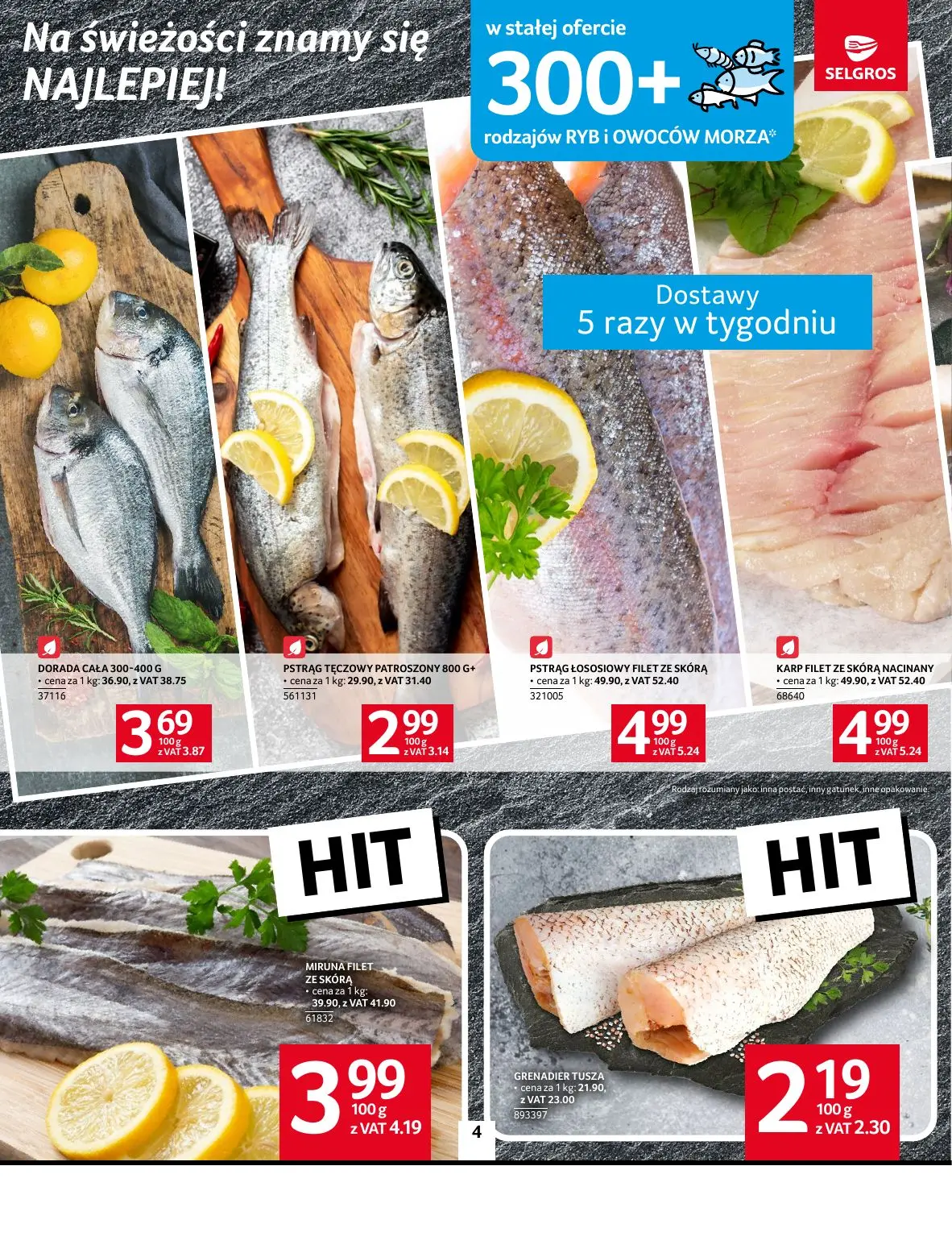 gazetka promocyjna SELGROS Oferta Spożywcza - Strona 4