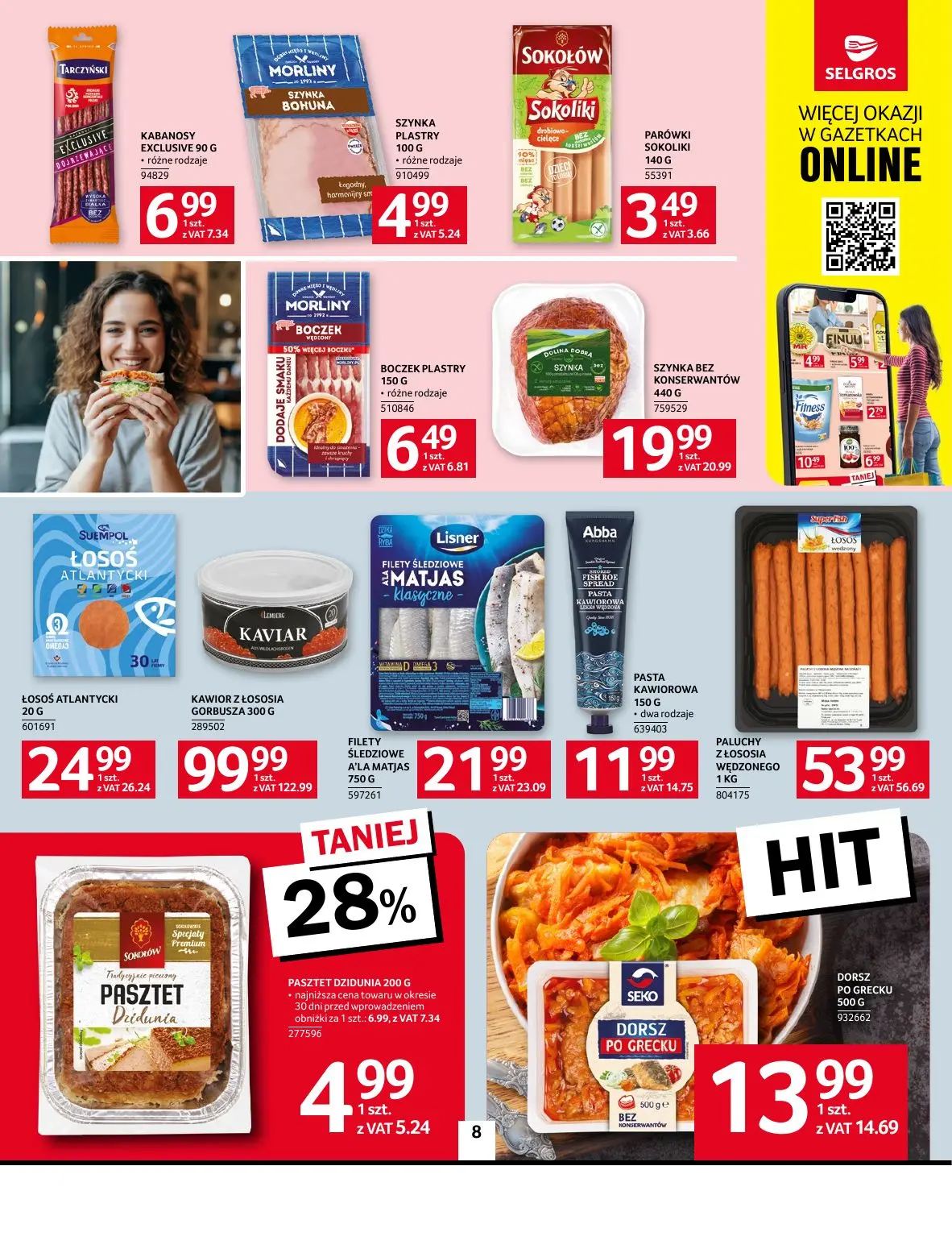 gazetka promocyjna SELGROS Oferta Spożywcza - Strona 8